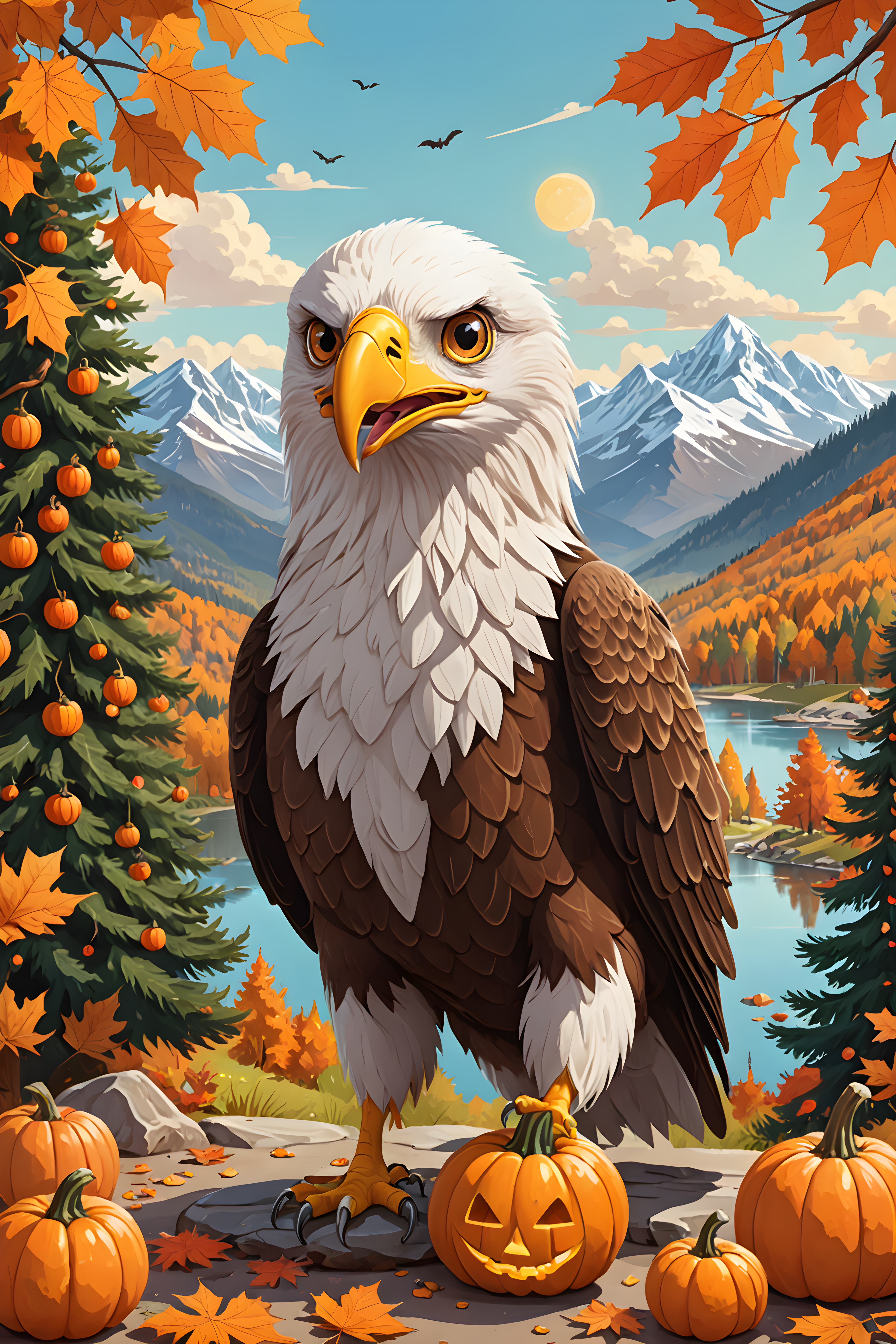Eagle — Cartoon / Kawaii (Seasonal)