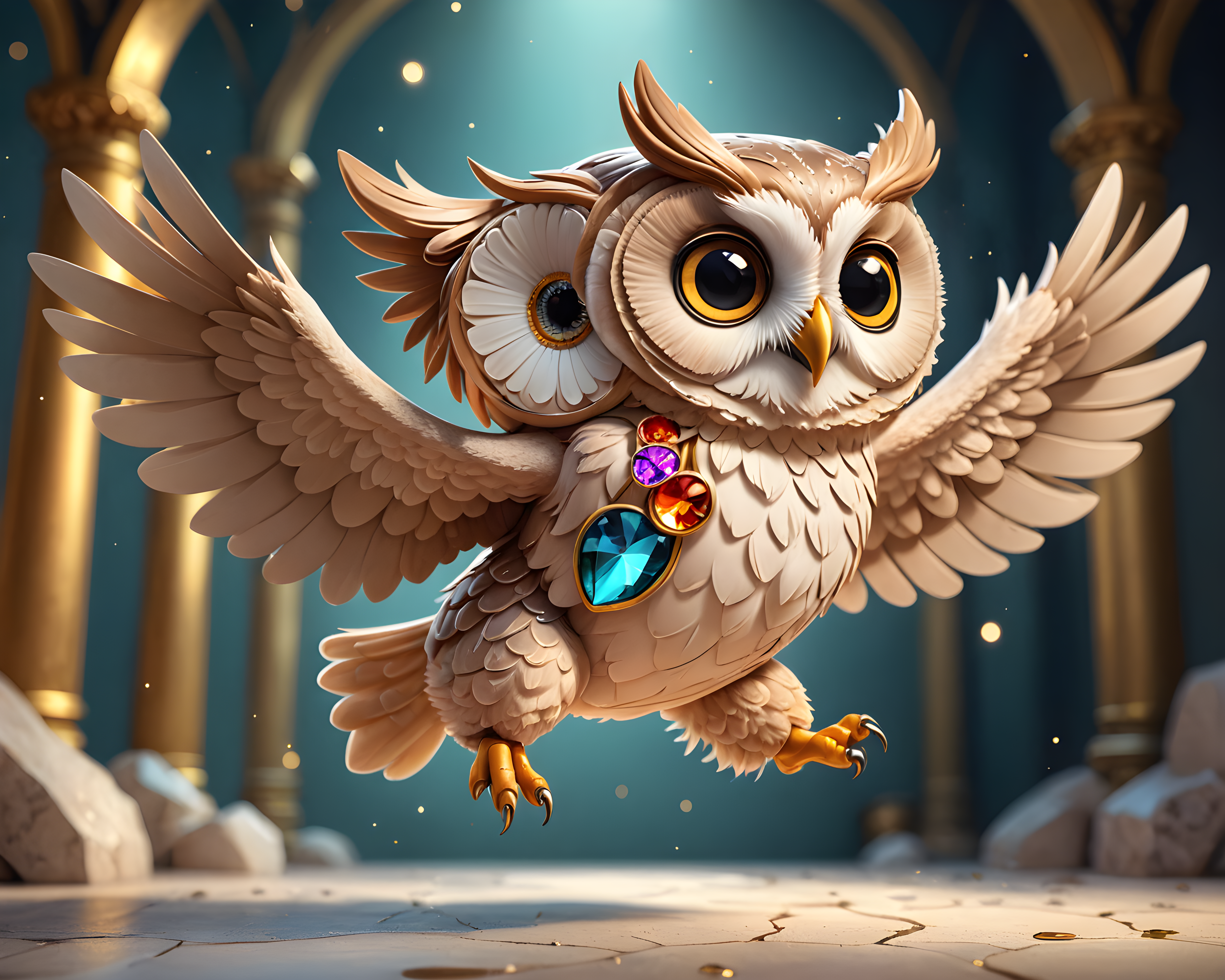 Owl — Cartoon / Kawaii (Luxury)