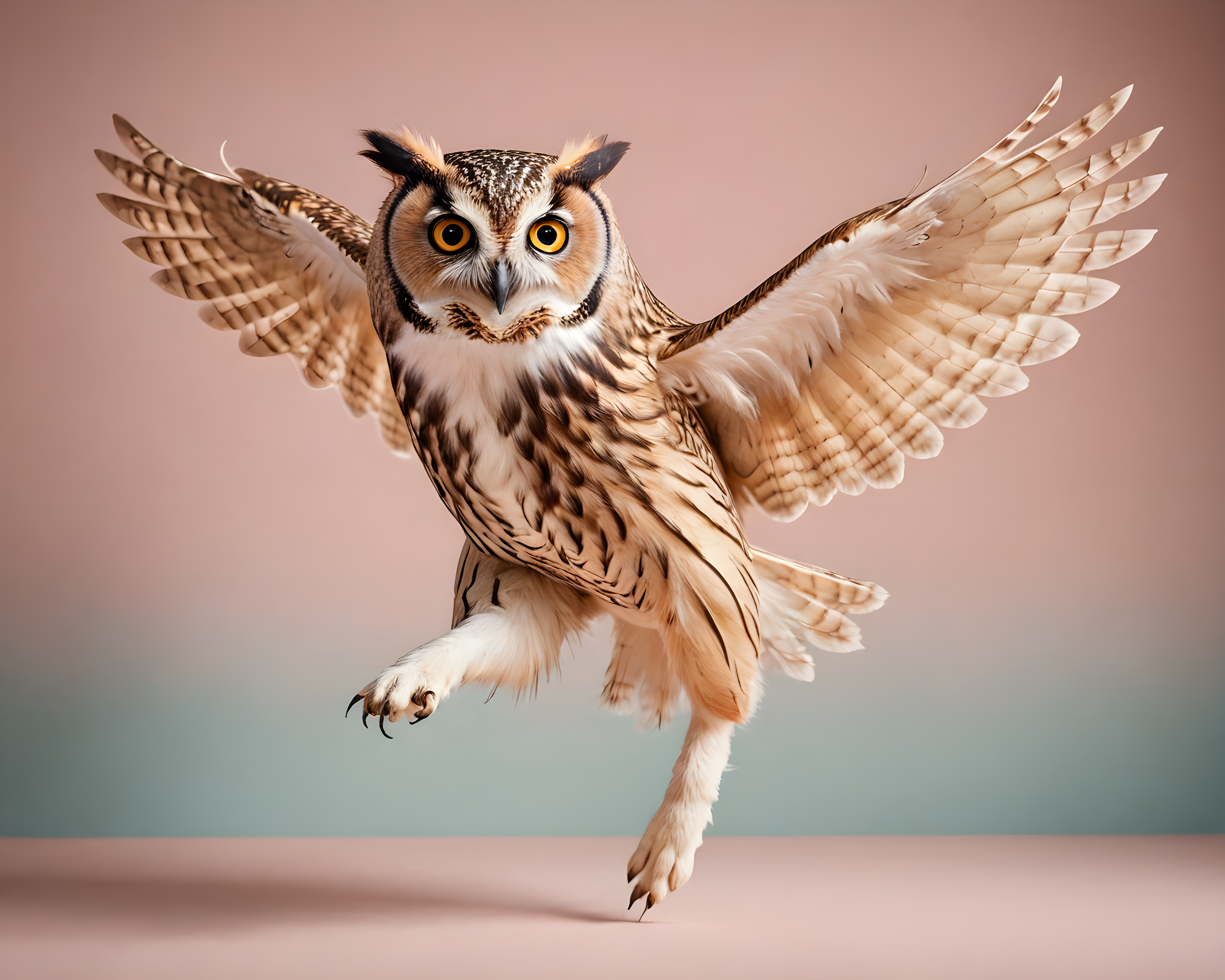 Owl — Modern Aesthetic (Romantic)