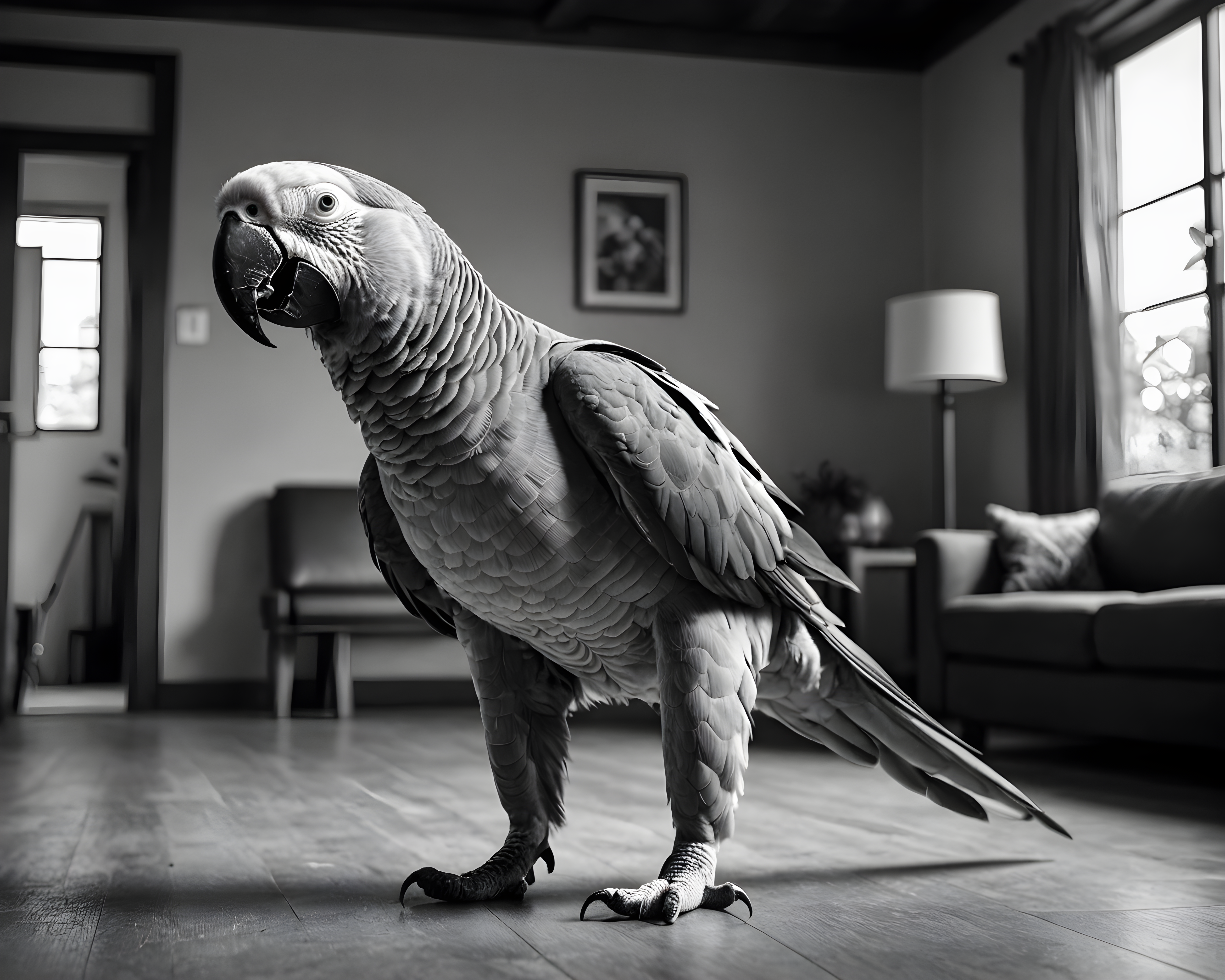 Parrot — Black & White (Energetic)