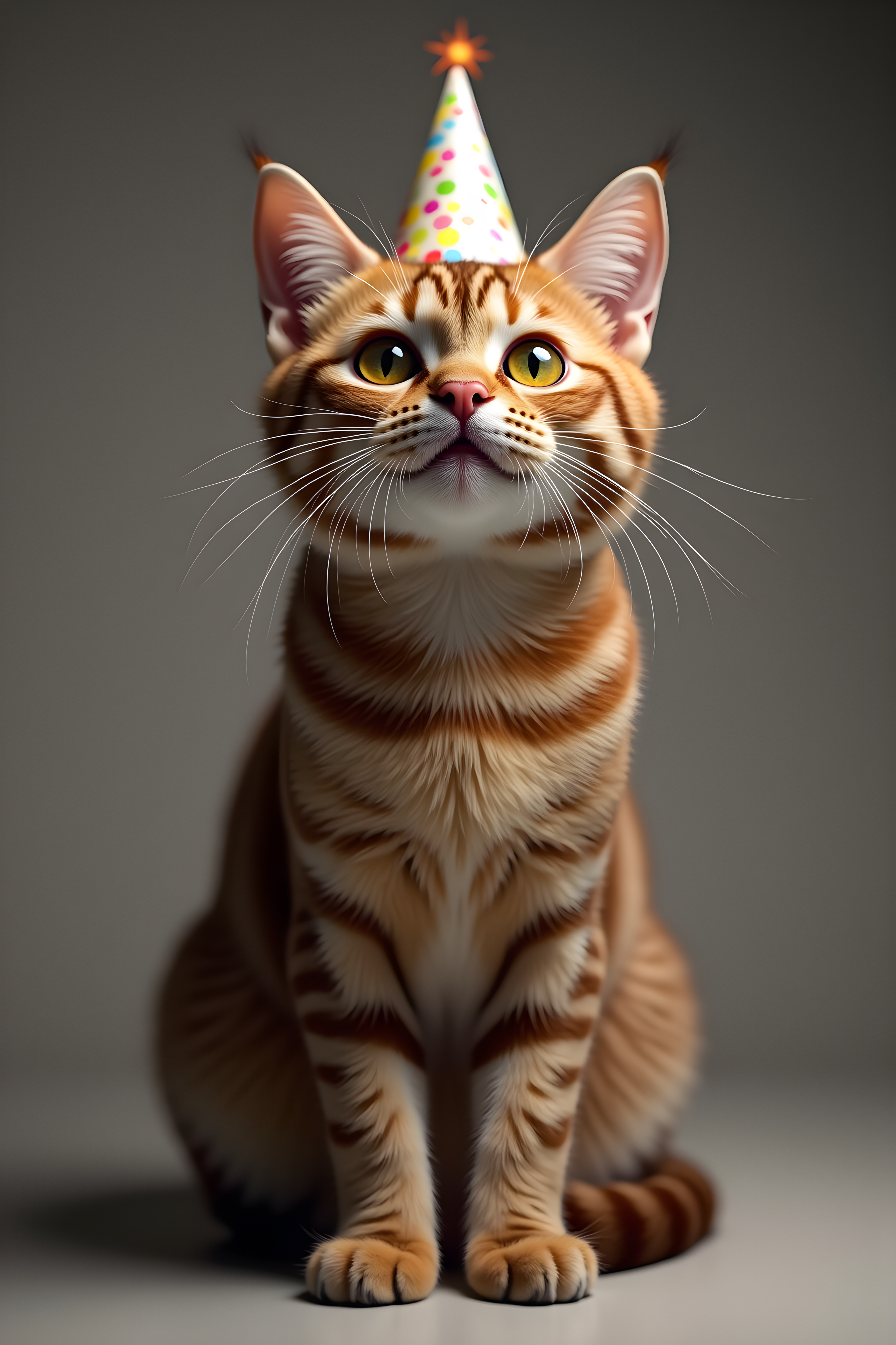 Birthday Cat — Hyper-Realistic (Funny)