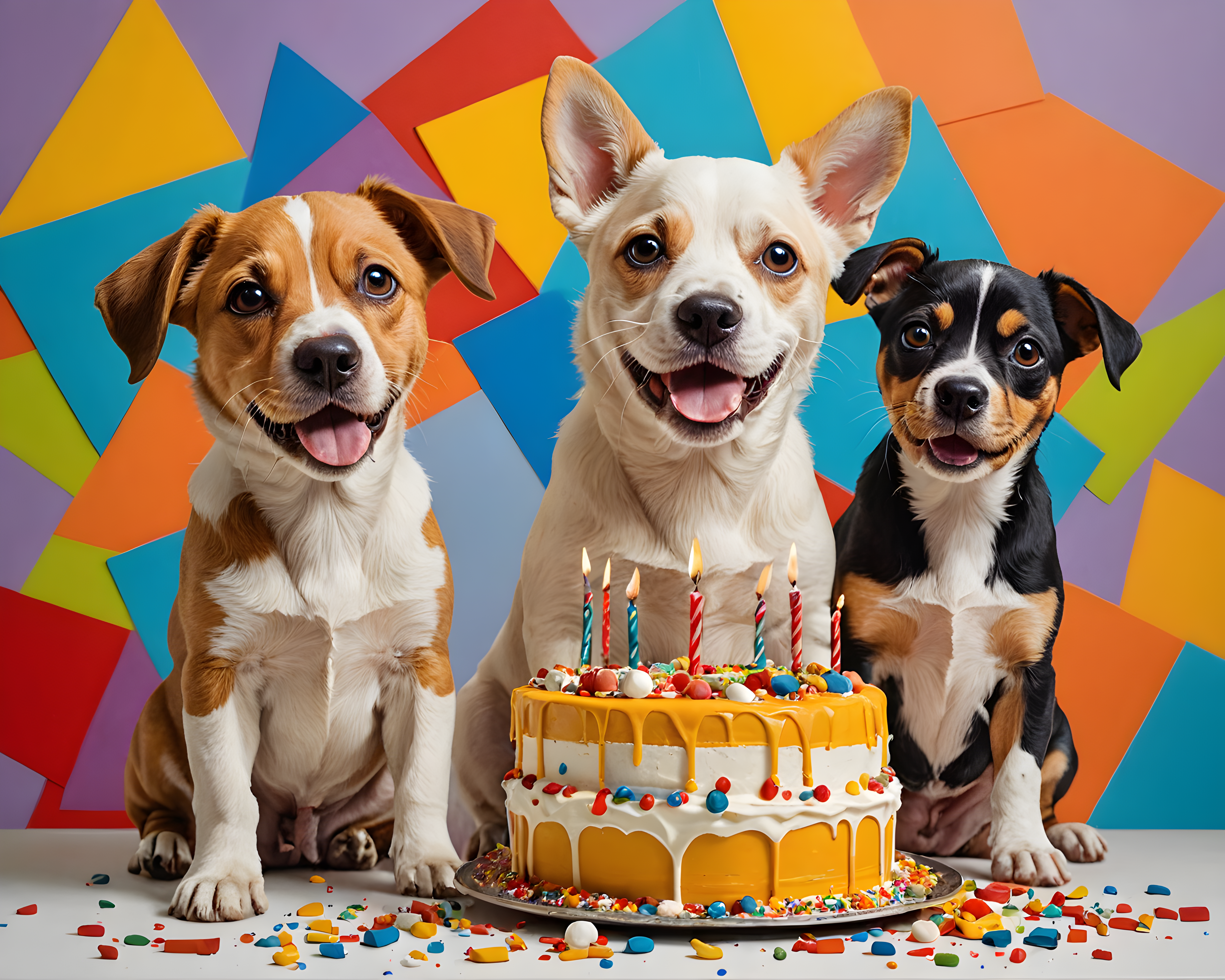Cake Puppy — Abstract (Funny)