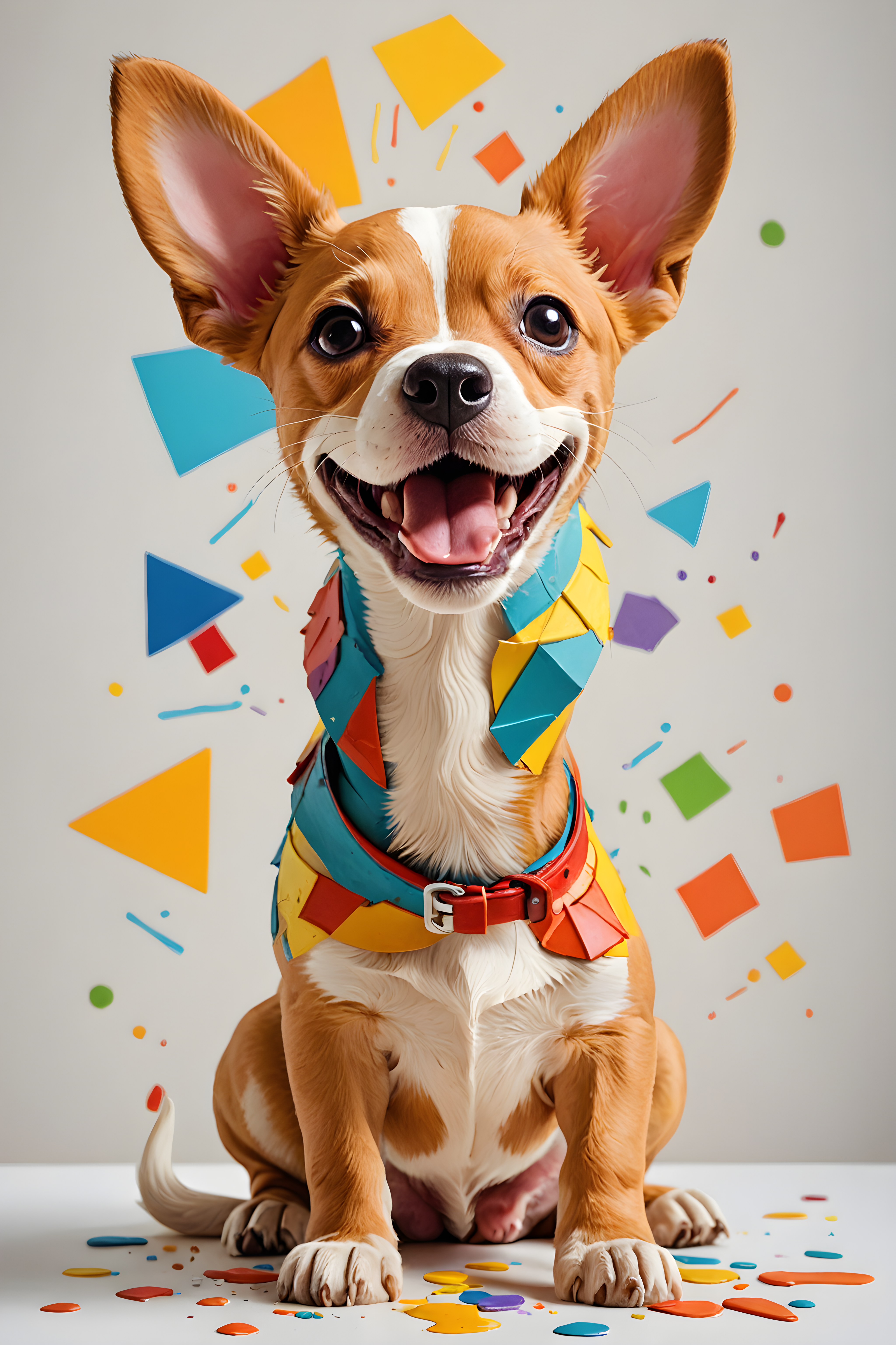 Cake Puppy — Abstract (Happy)