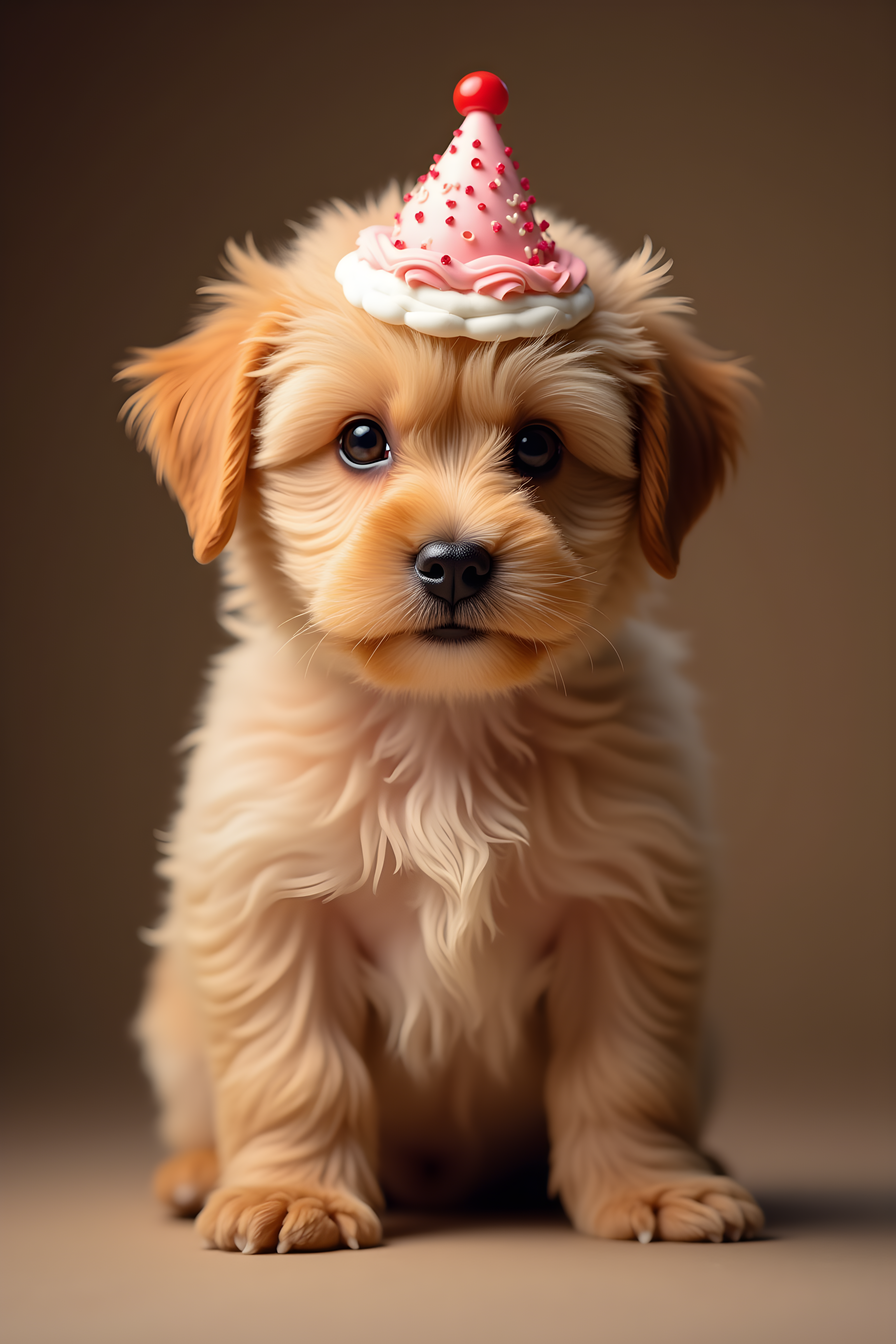 Cake Puppy — Realistic (Romantic)