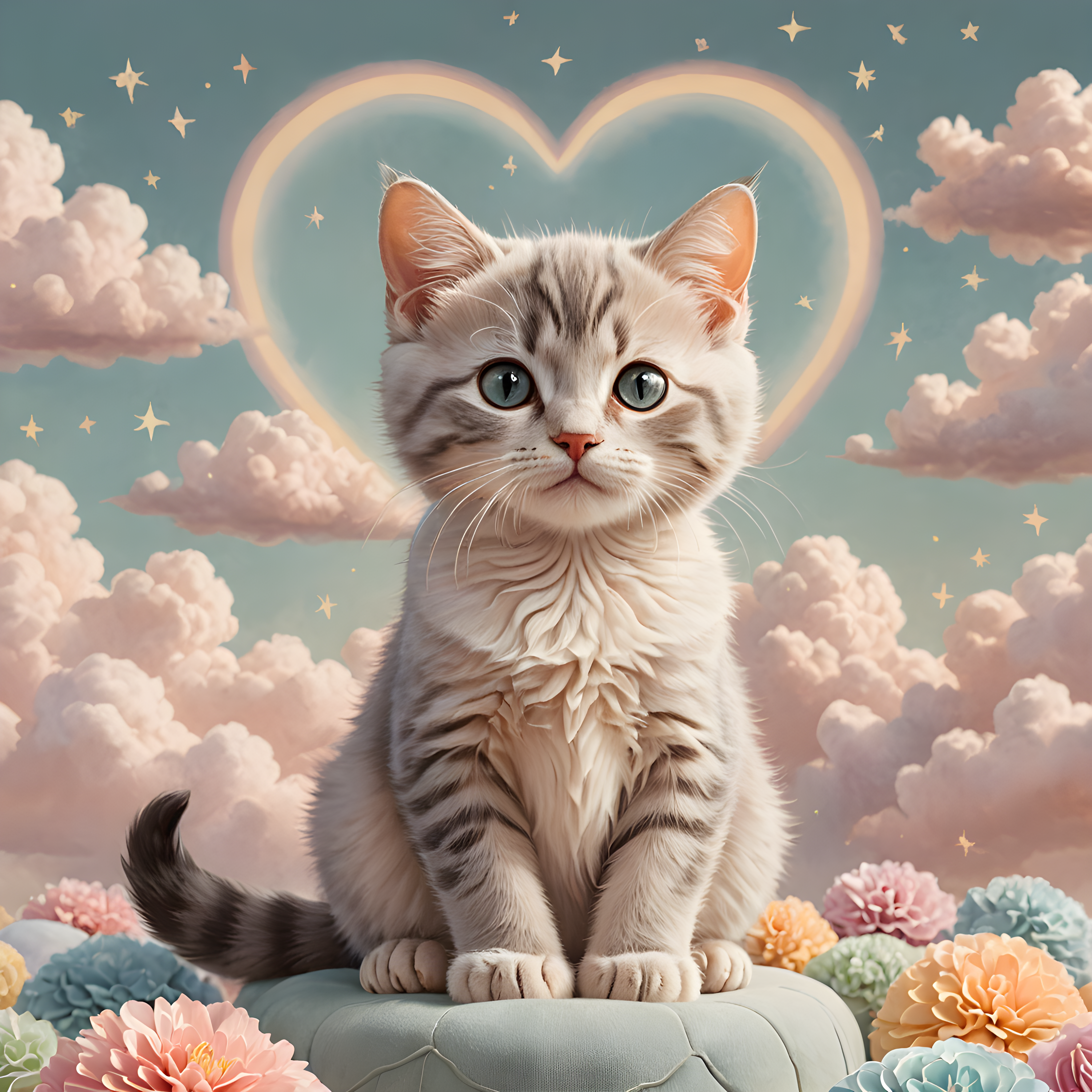 Celebration Cat — Nursery (Romantic)