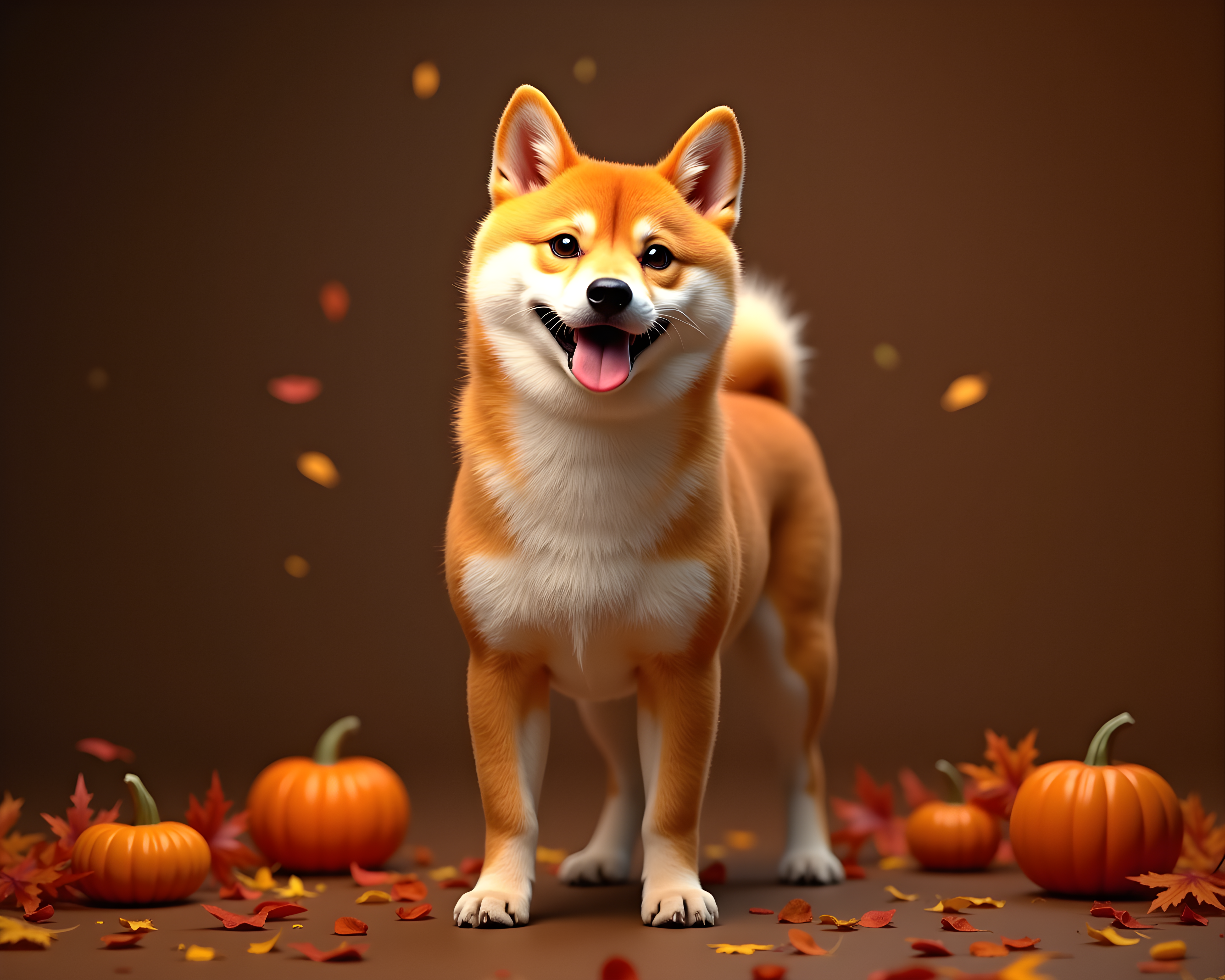 Confetti Shiba — Hyper-Realistic (Seasonal)