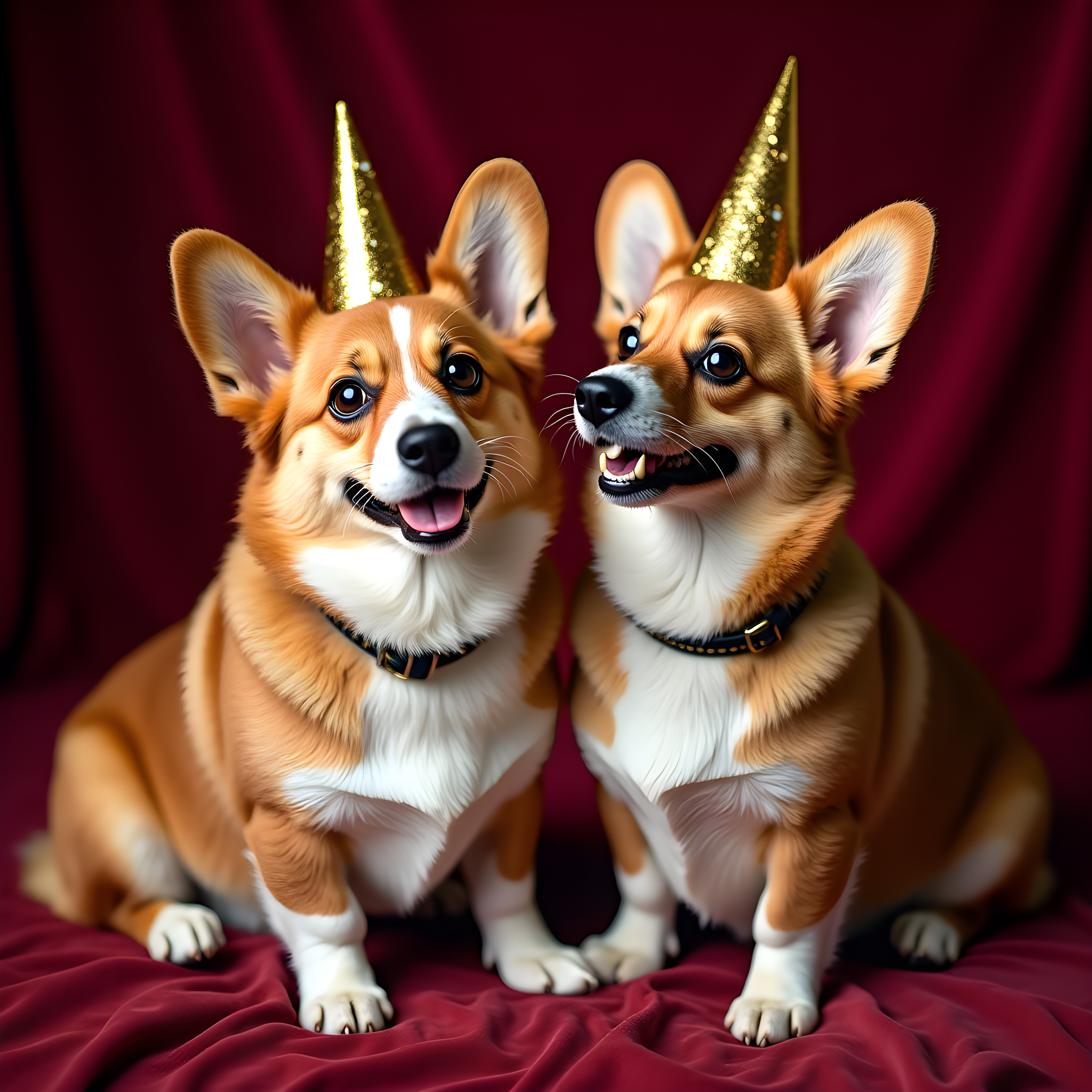 Party Corgi — Luxury (Emotional)