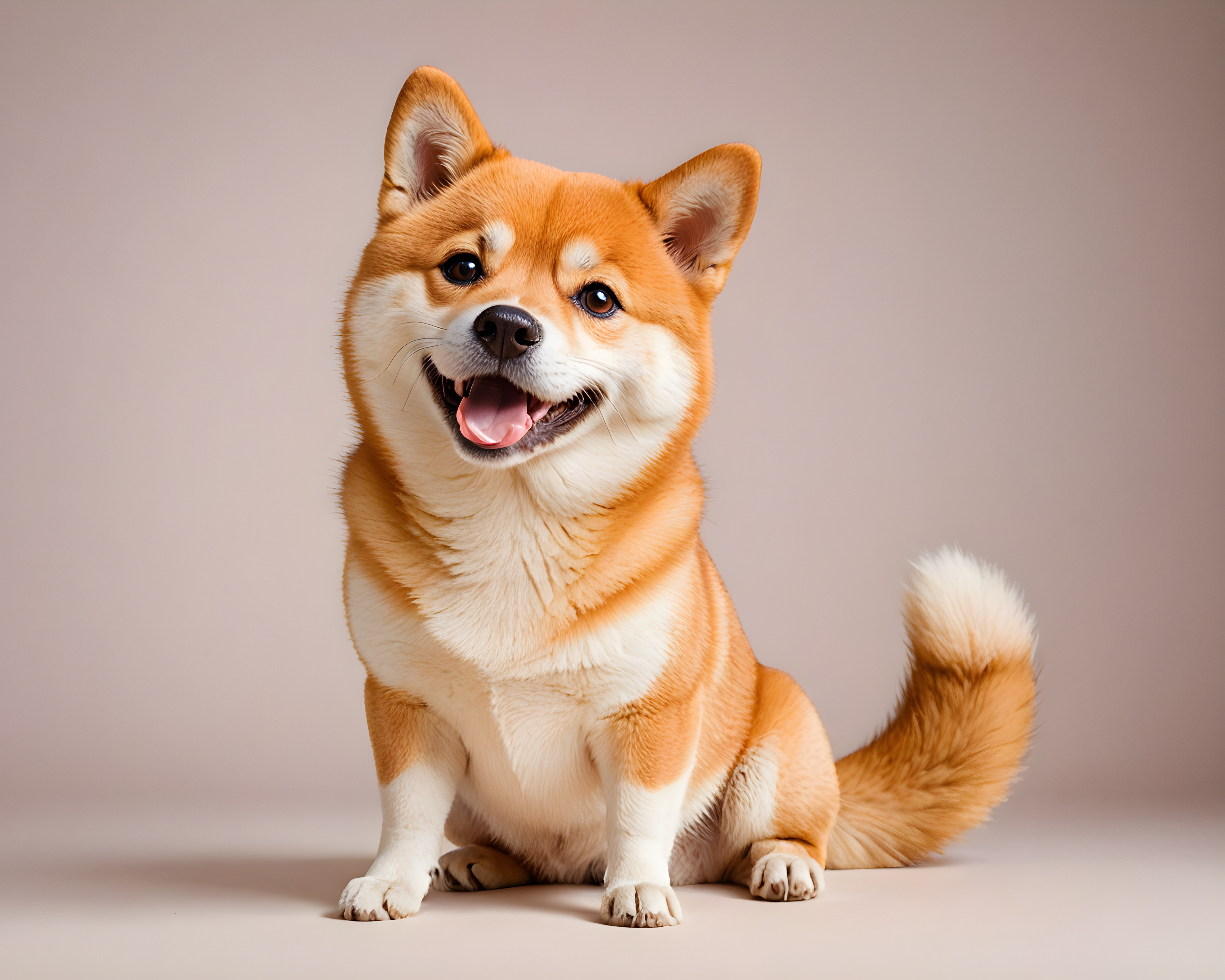 Anime Shiba — Modern Aesthetic (Happy)