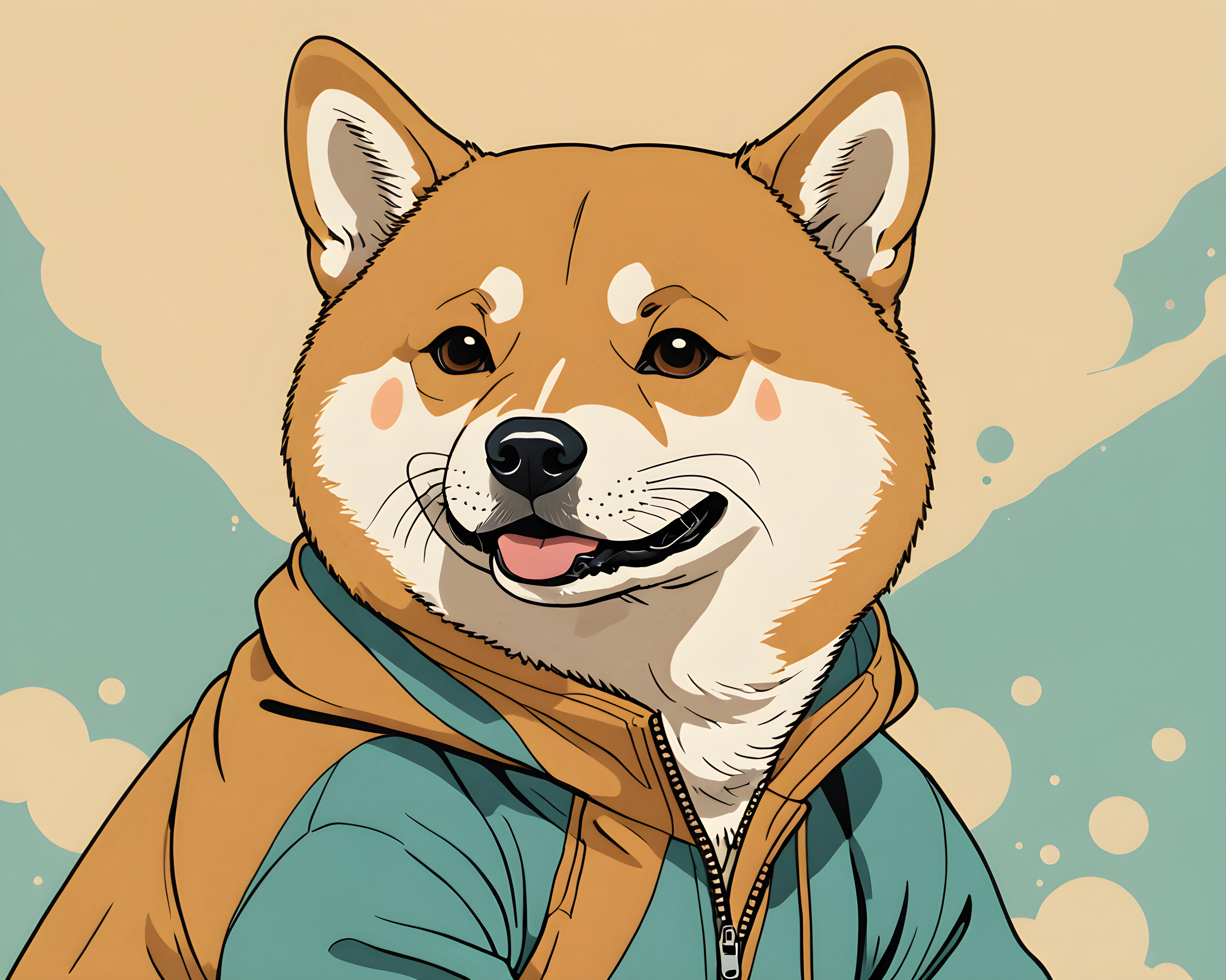 Anime Shiba — Retro (Aesthetic)