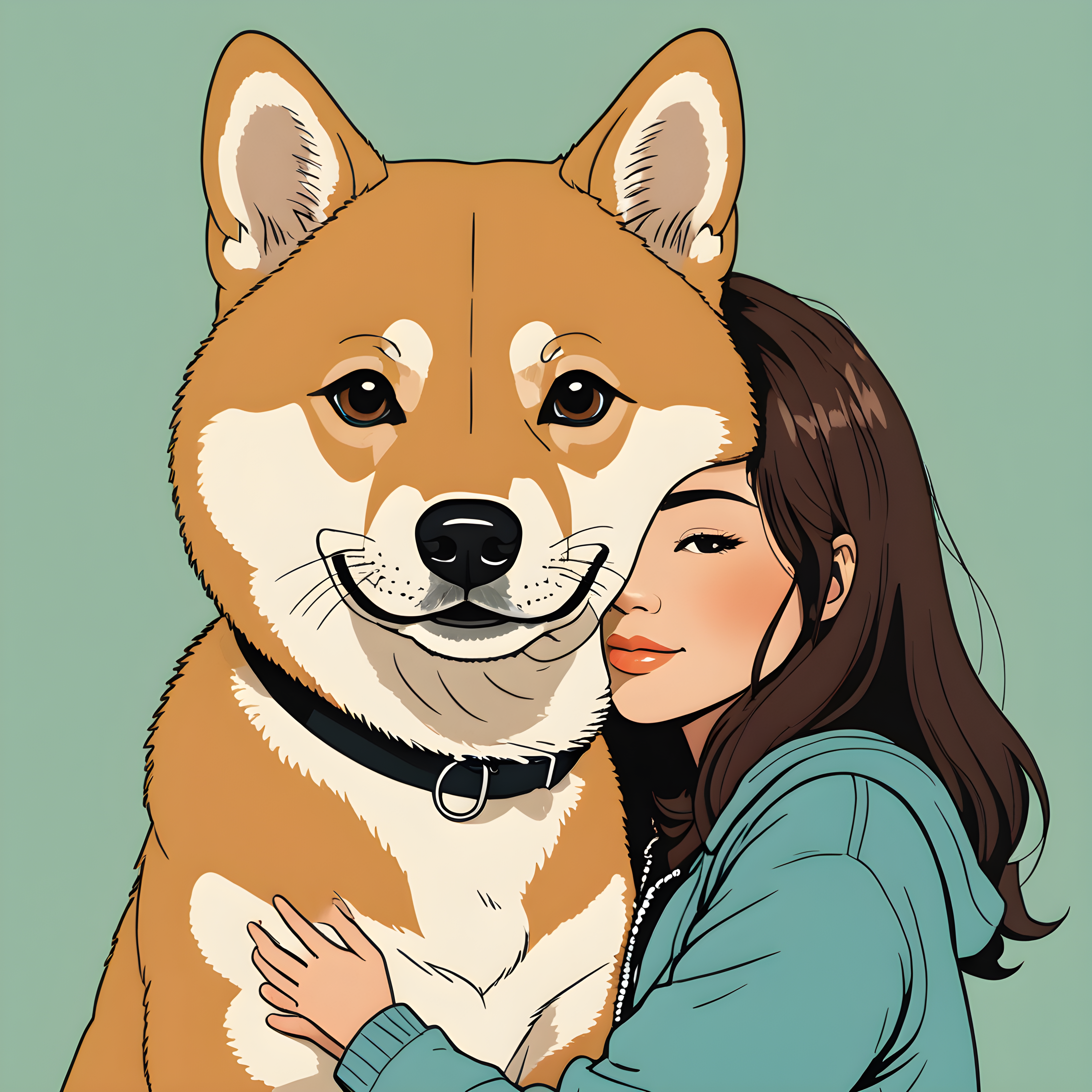 Anime Shiba — Retro (Aesthetic)