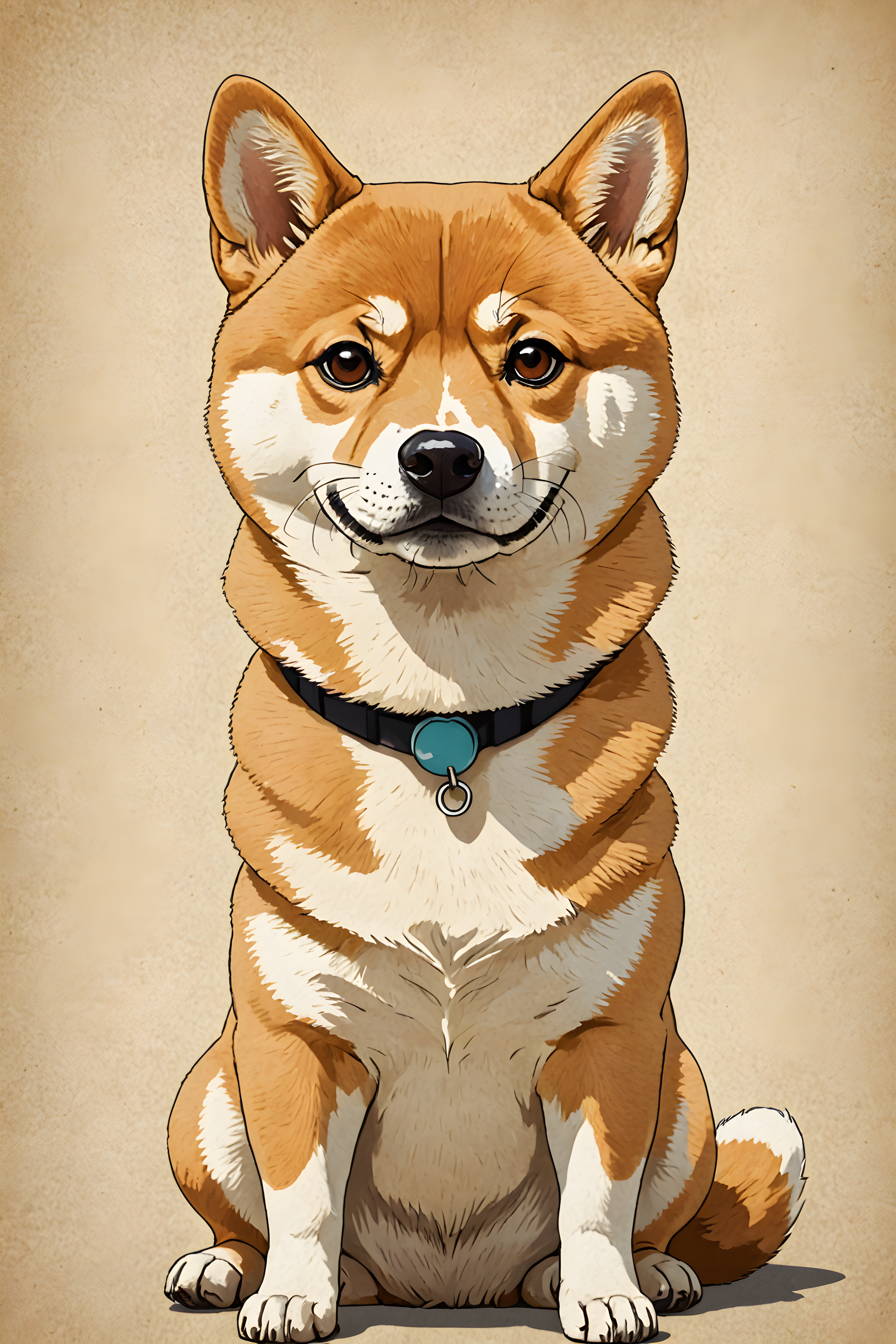 Anime Shiba — Retro (Funny)