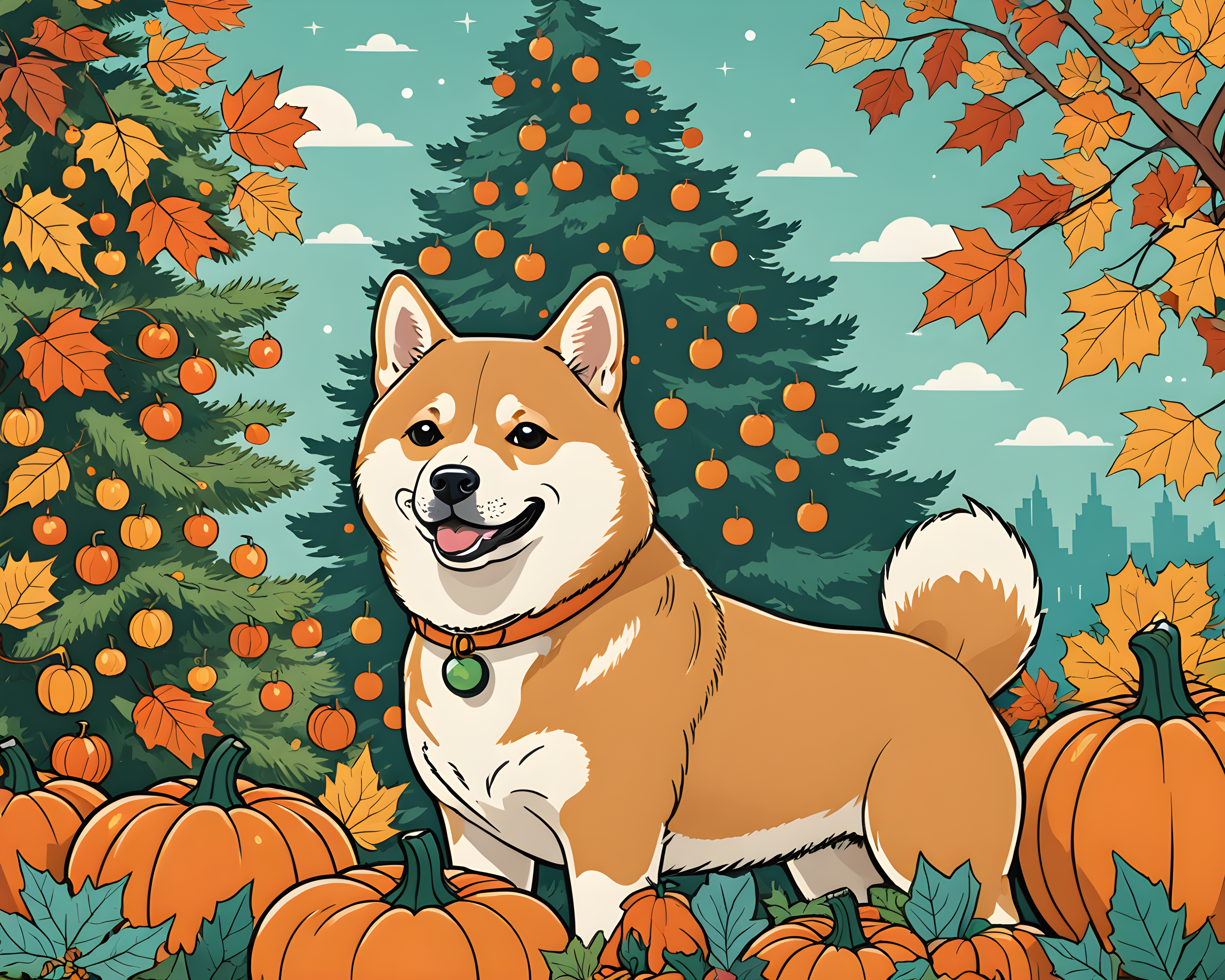 Anime Shiba — Retro (Seasonal)