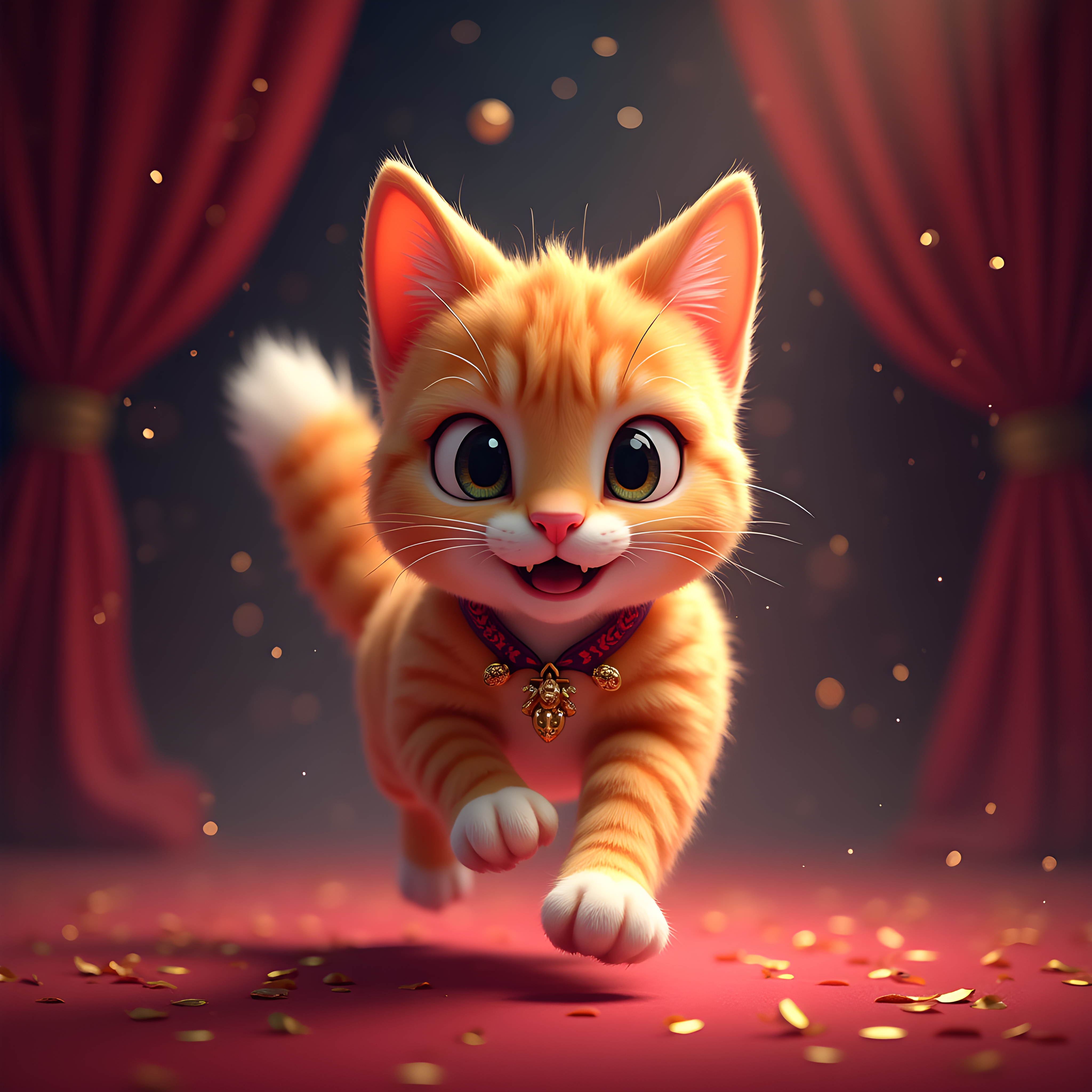 Cartoon Cat — Luxury (Fantasy)