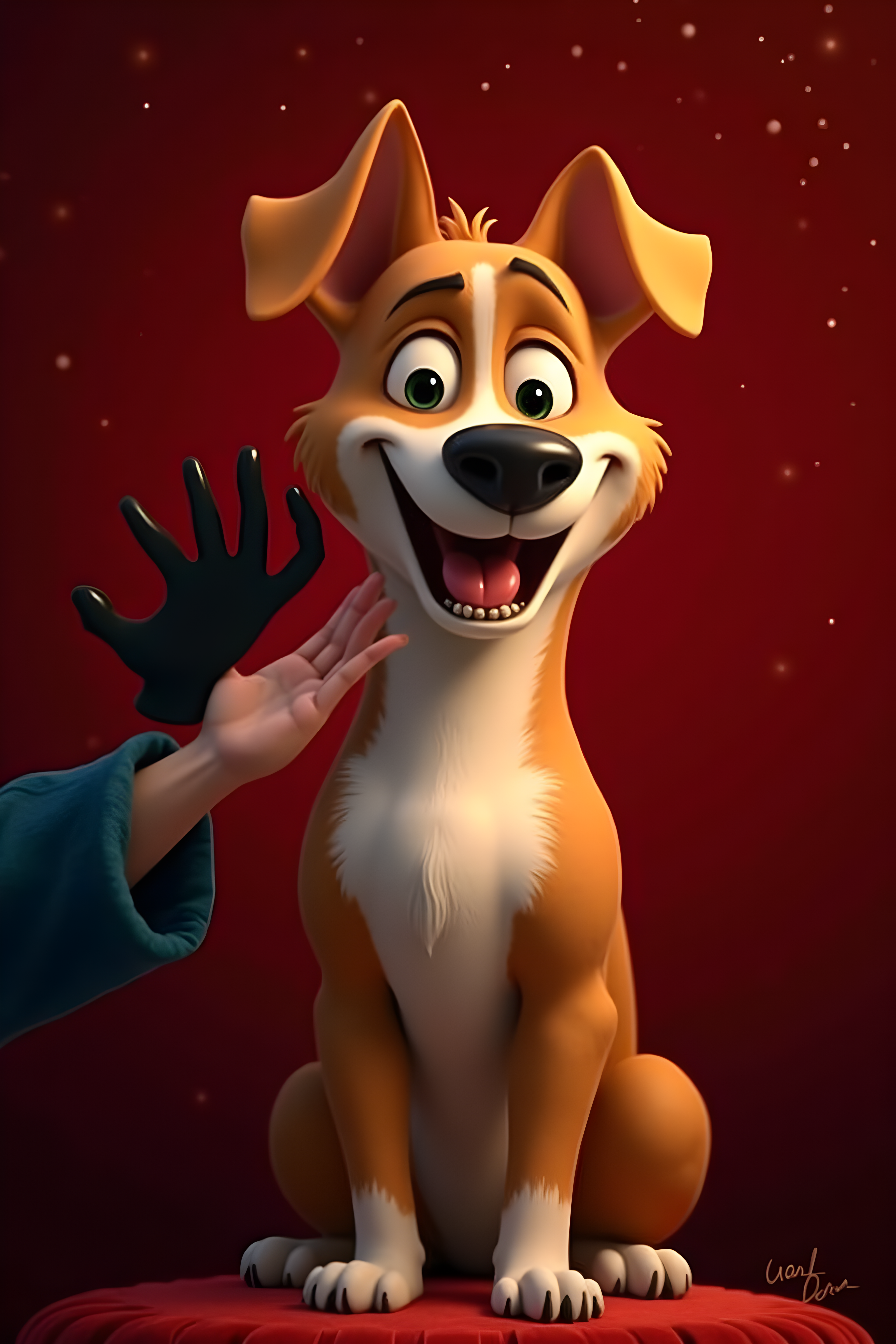 Cartoon Dog — Luxury (Funny)