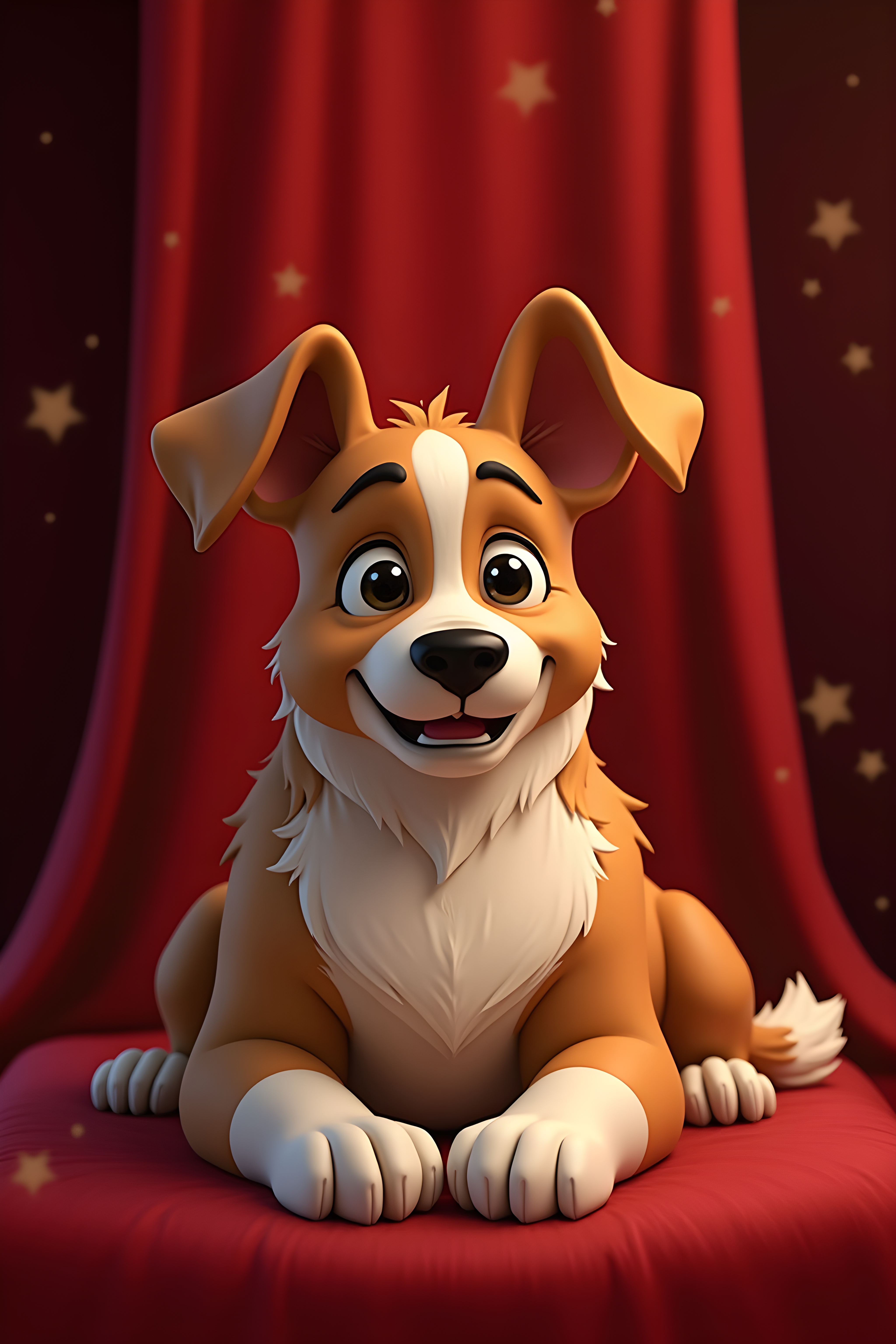 Cartoon Dog — Luxury (Motivational)