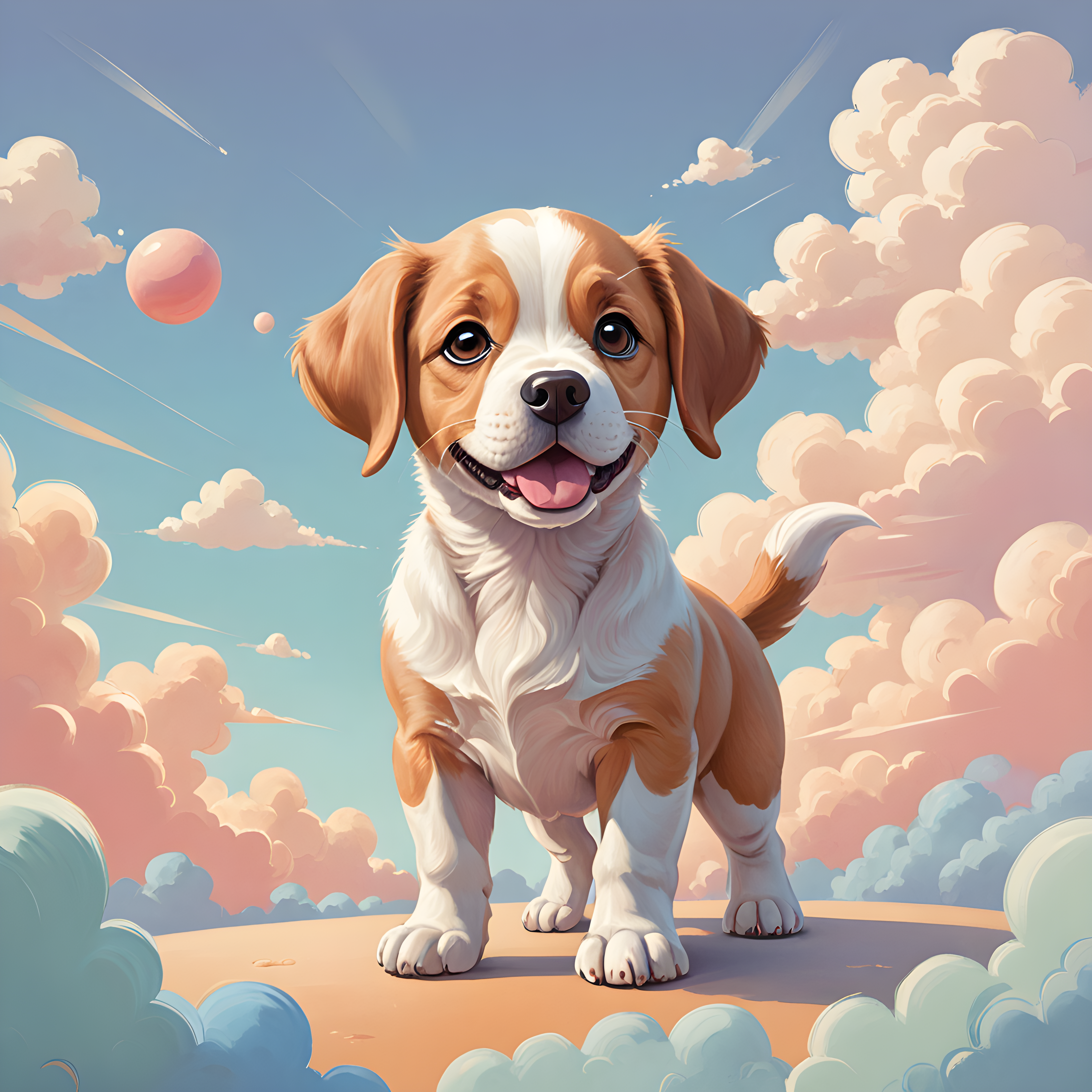 Cartoon Dog — Nursery (Playful)