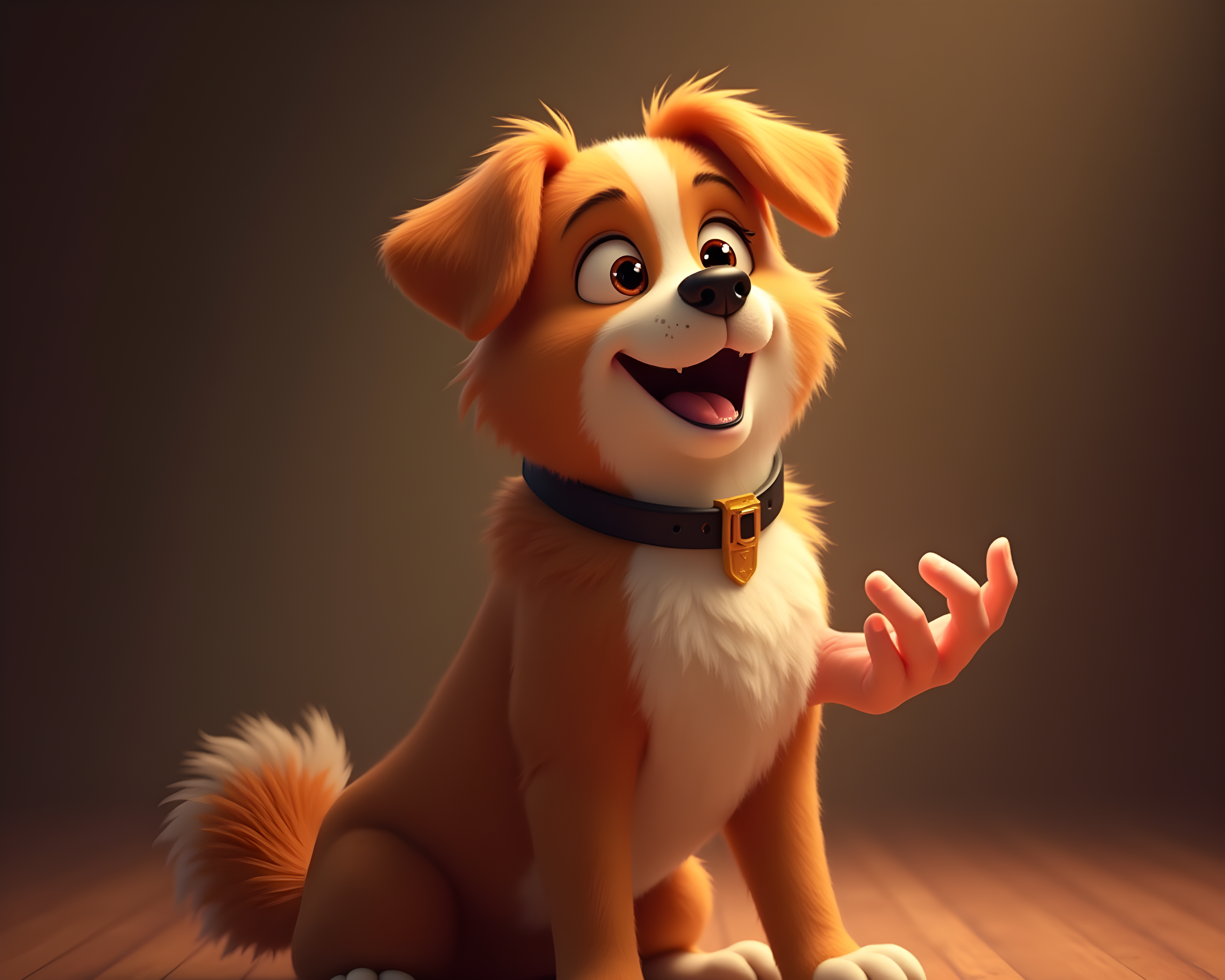 Cartoon Dog — Realistic (Motivational)