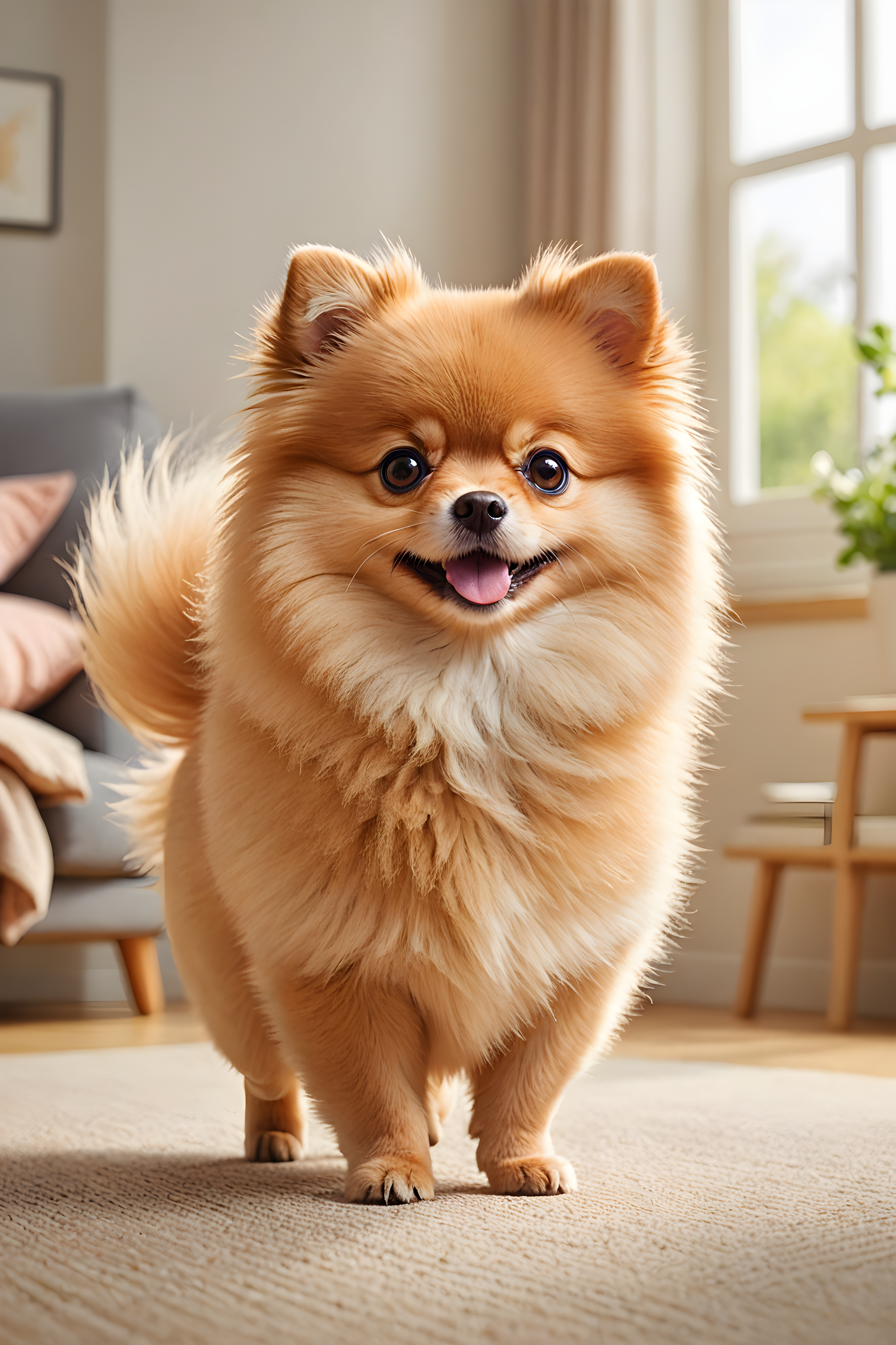 Chibi Pomeranian — Cartoon / Kawaii (Romantic)