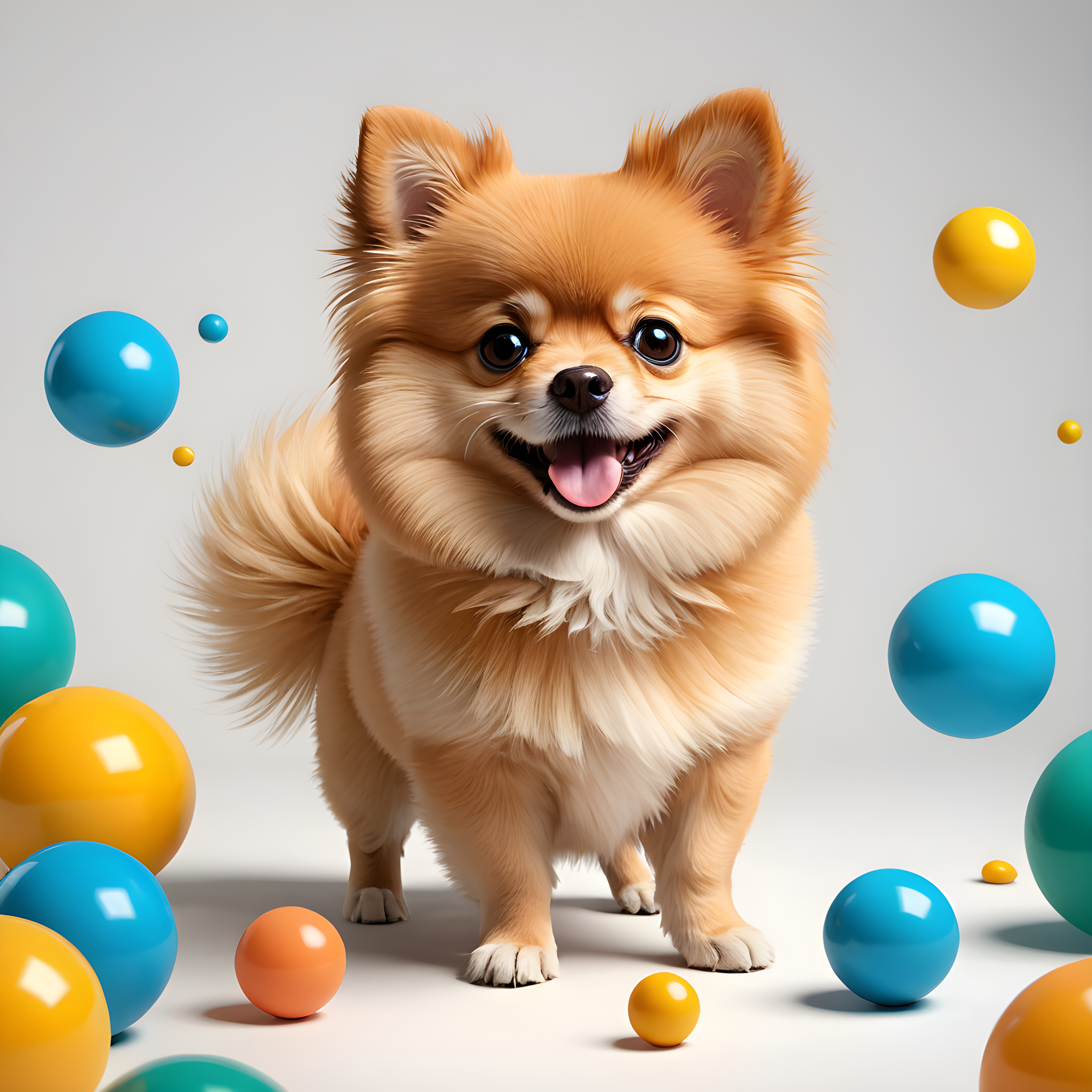 Chibi Pomeranian — Funny (Playful)