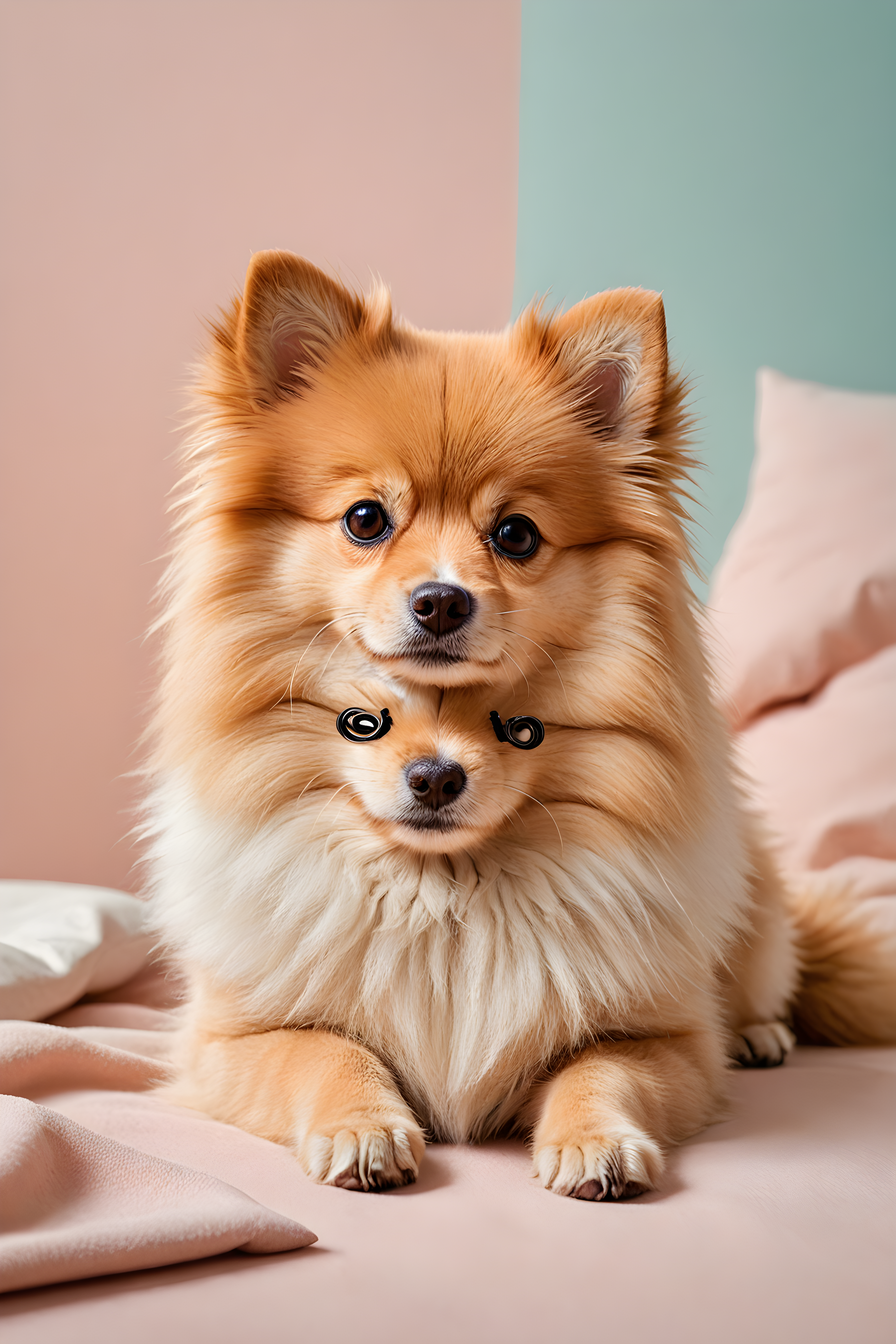 Chibi Pomeranian — Modern Aesthetic (Aesthetic)