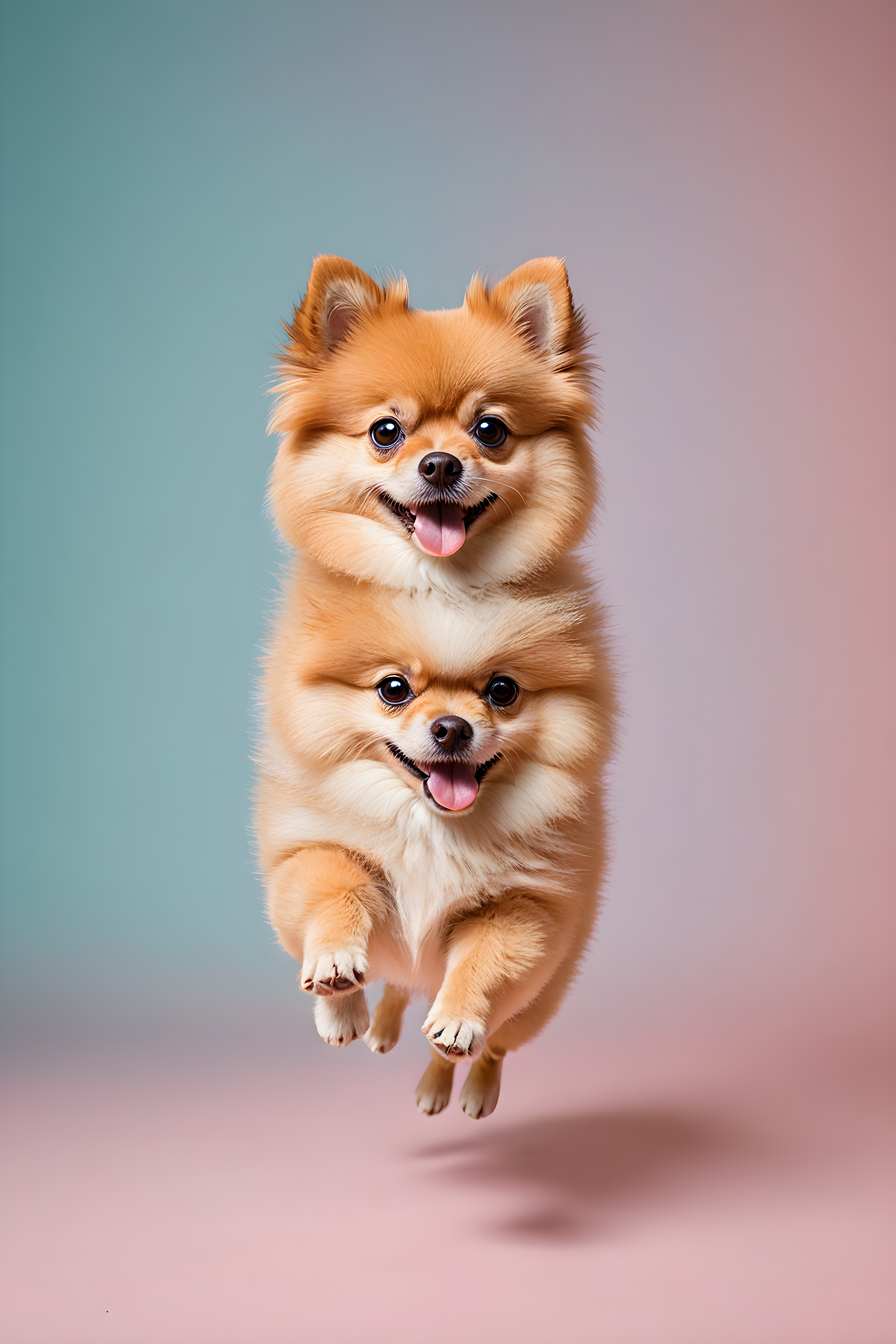 Chibi Pomeranian — Modern Aesthetic (Savage)