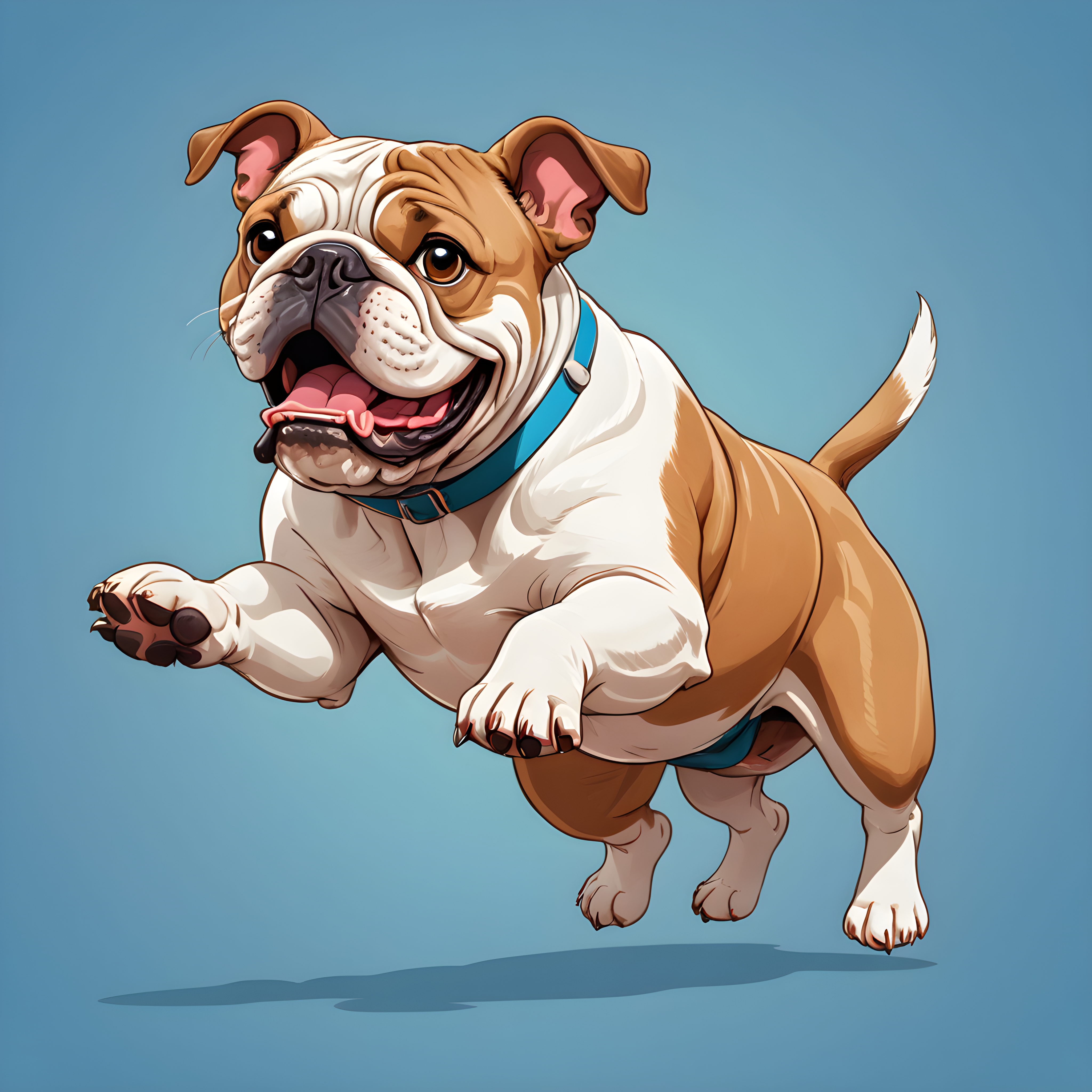 Comic Style Bulldog — Funny (Funny)