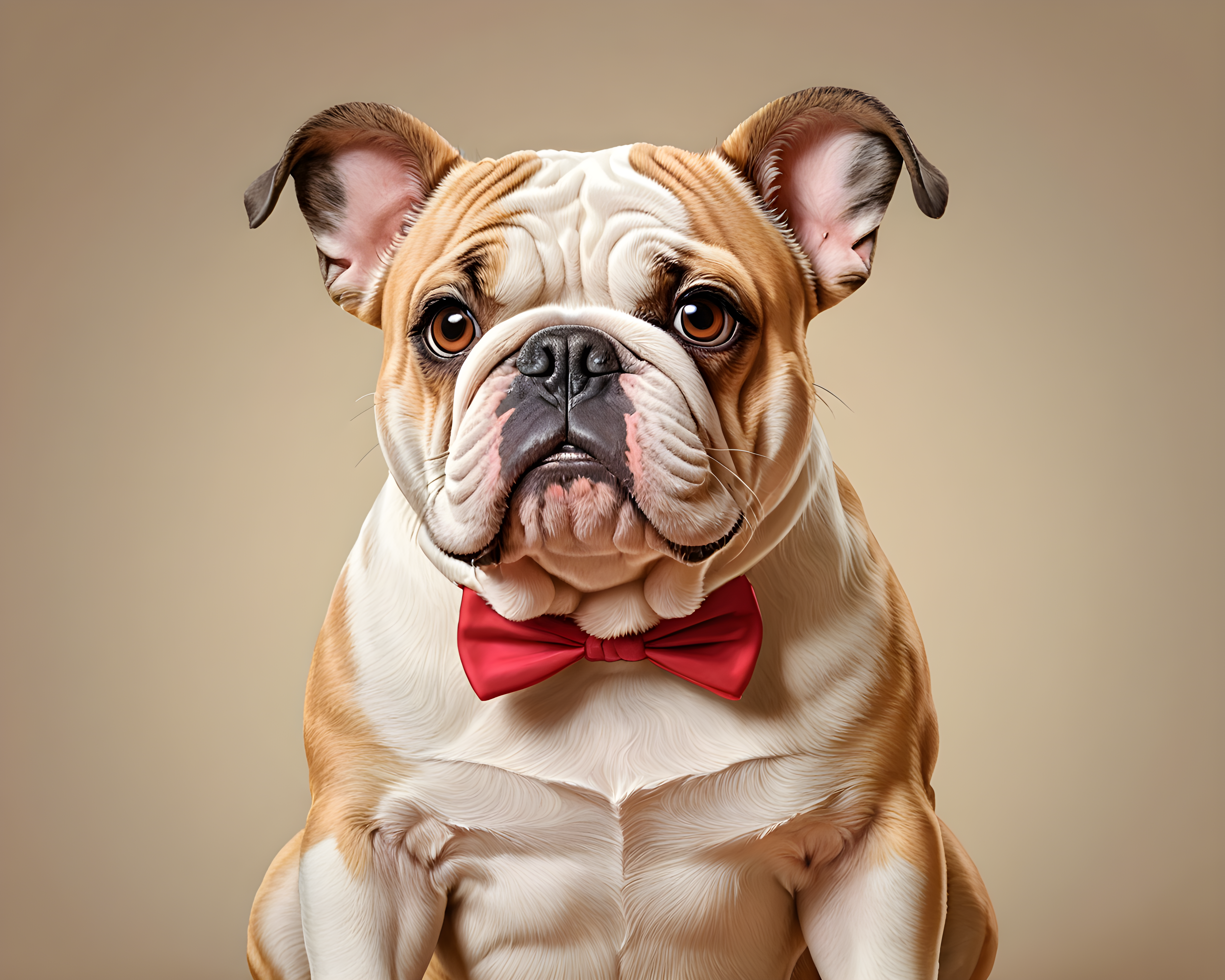 Comic Style Bulldog — Funny (Romantic)