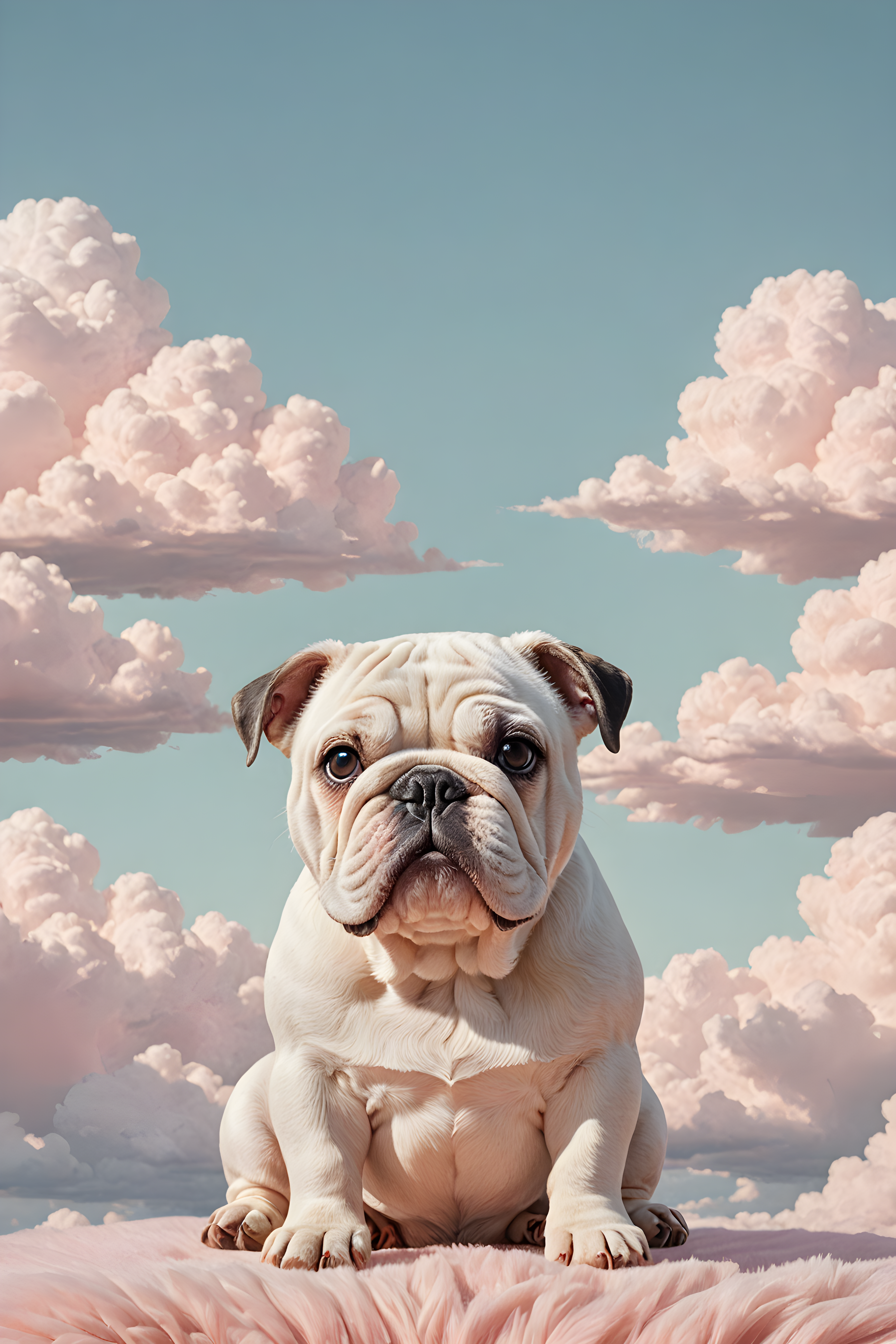 Comic Style Bulldog — Nursery (Aesthetic)