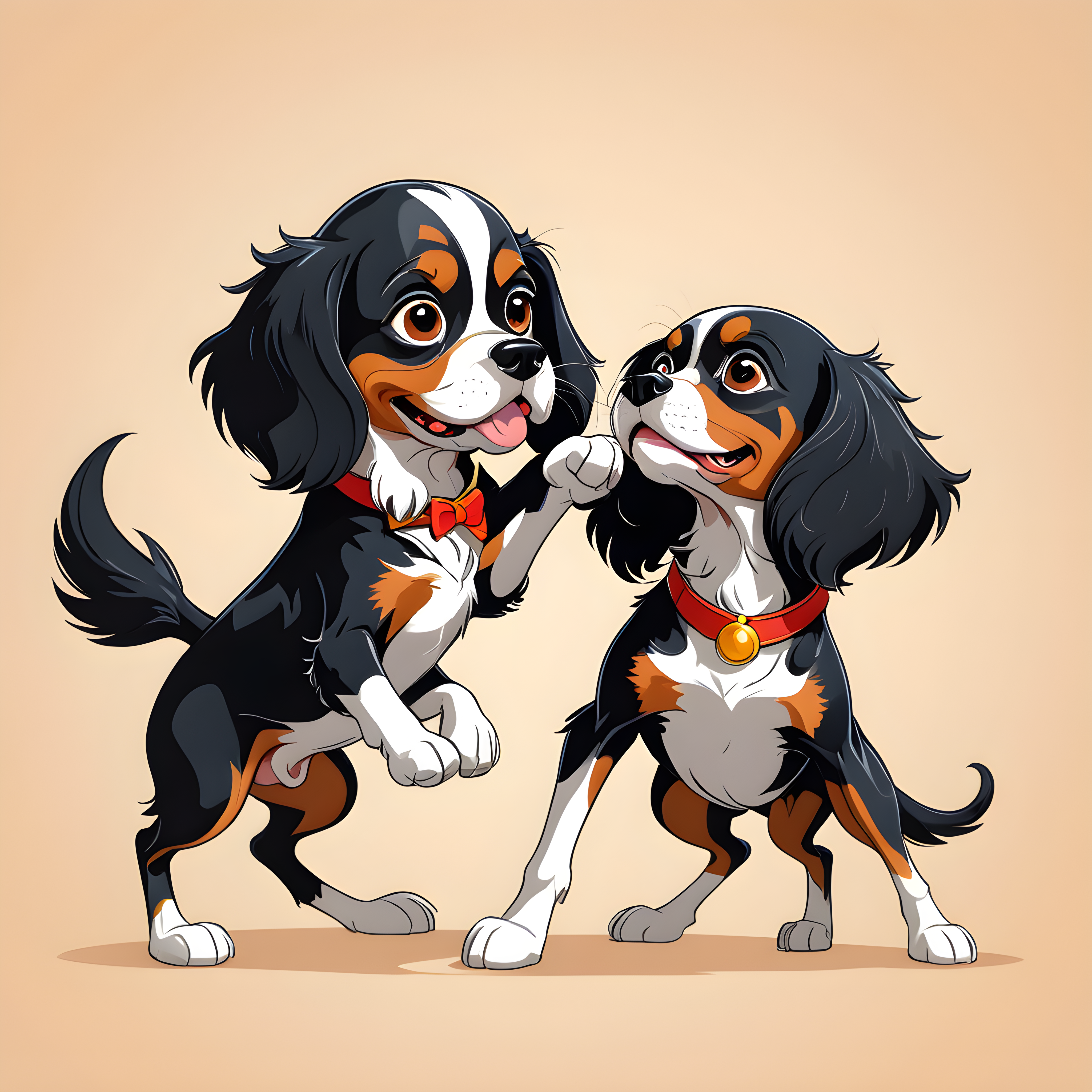 Disney Style Cavalier — Funny (Playful)