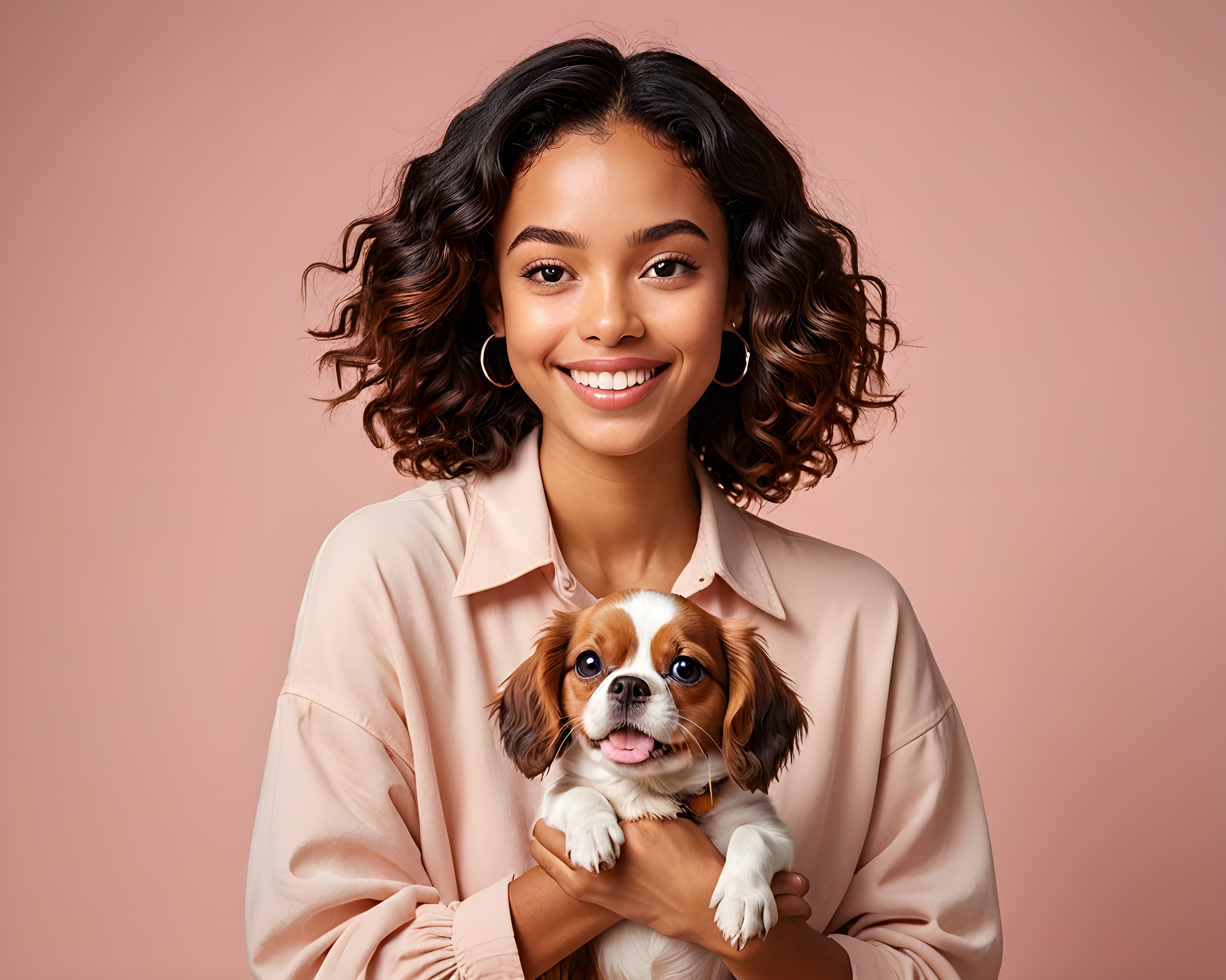 Disney Style Cavalier — Modern Aesthetic (Happy)