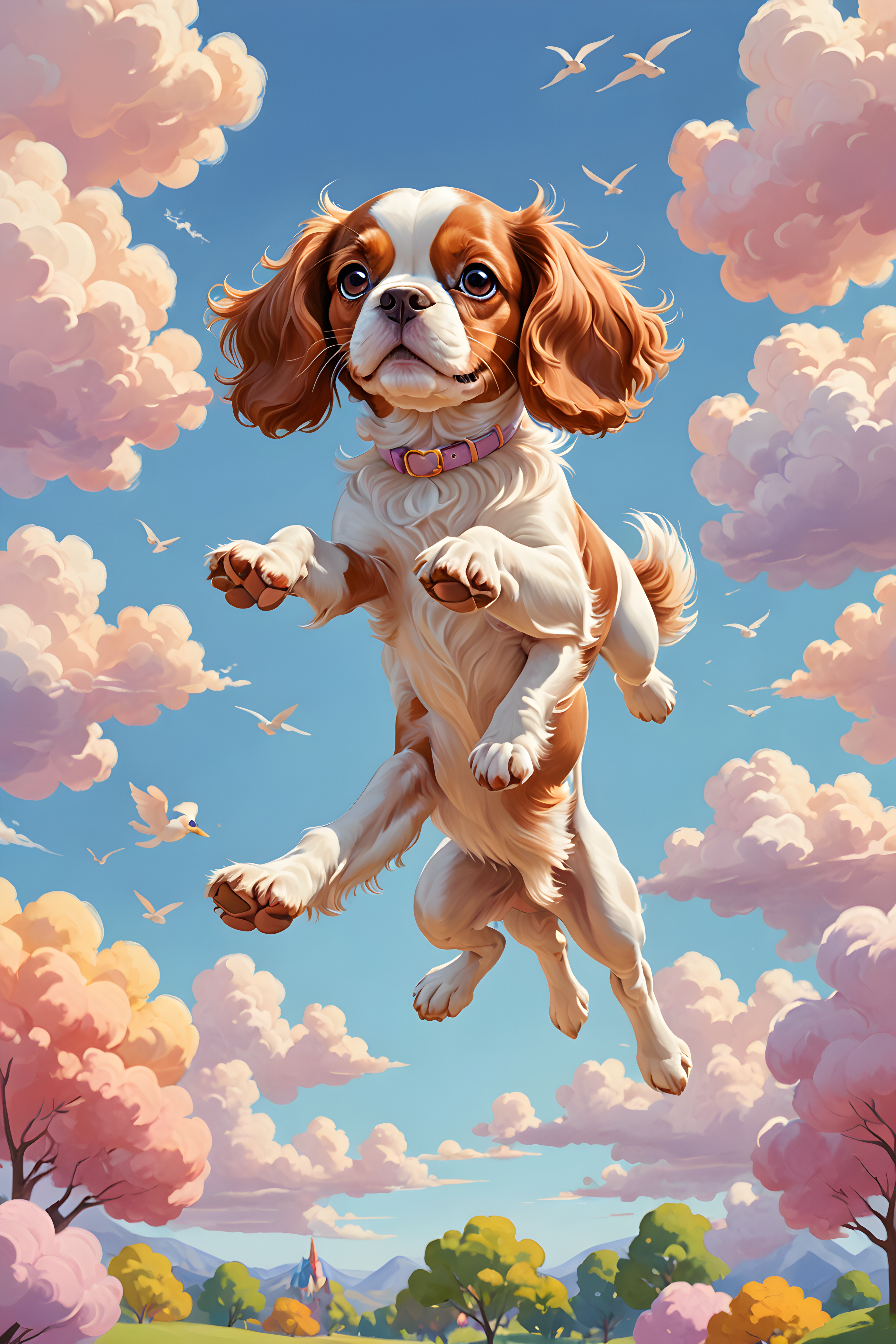 Disney Style Cavalier — Nursery (Energetic)