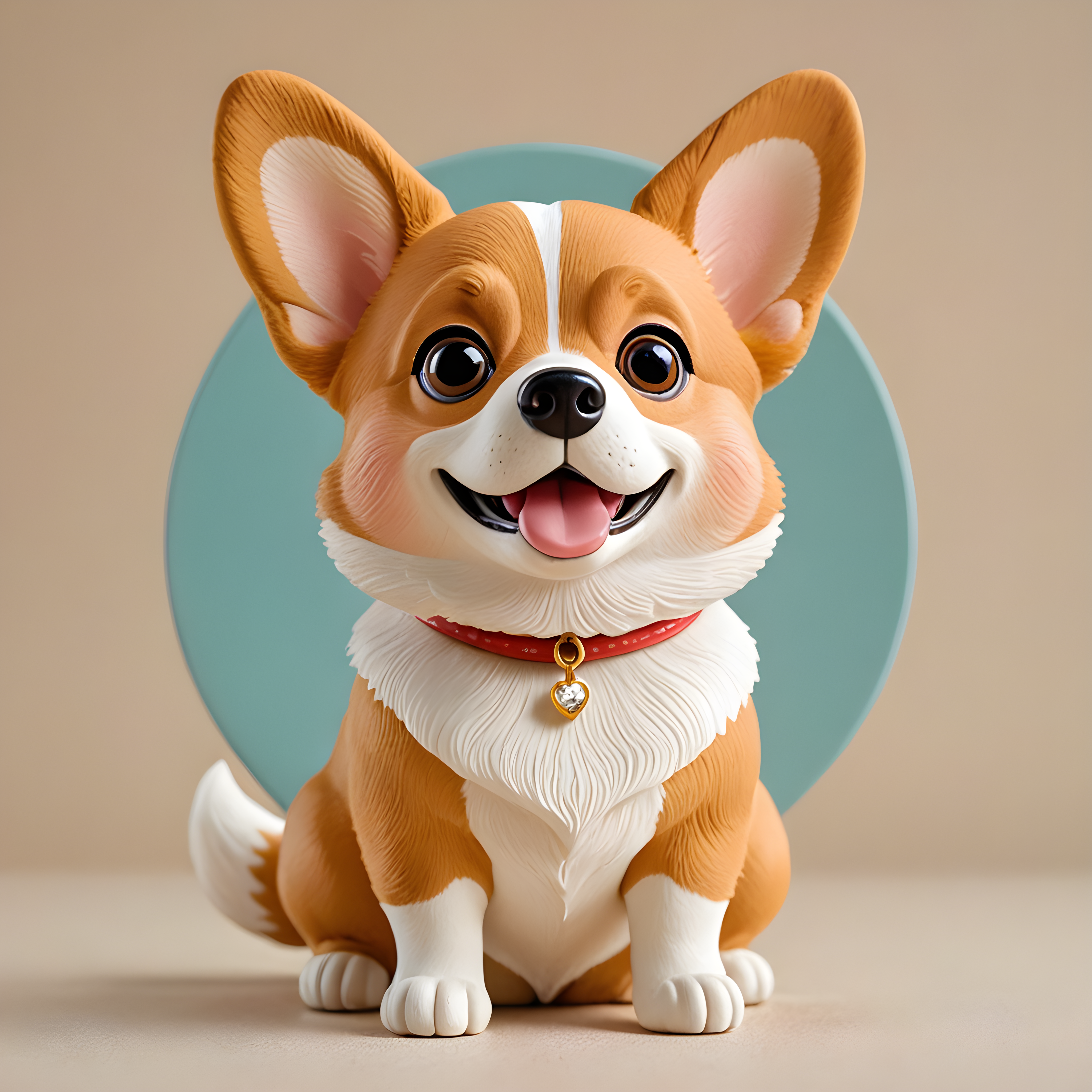 Pixar Style Corgi — Cartoon / Kawaii (Luxury)