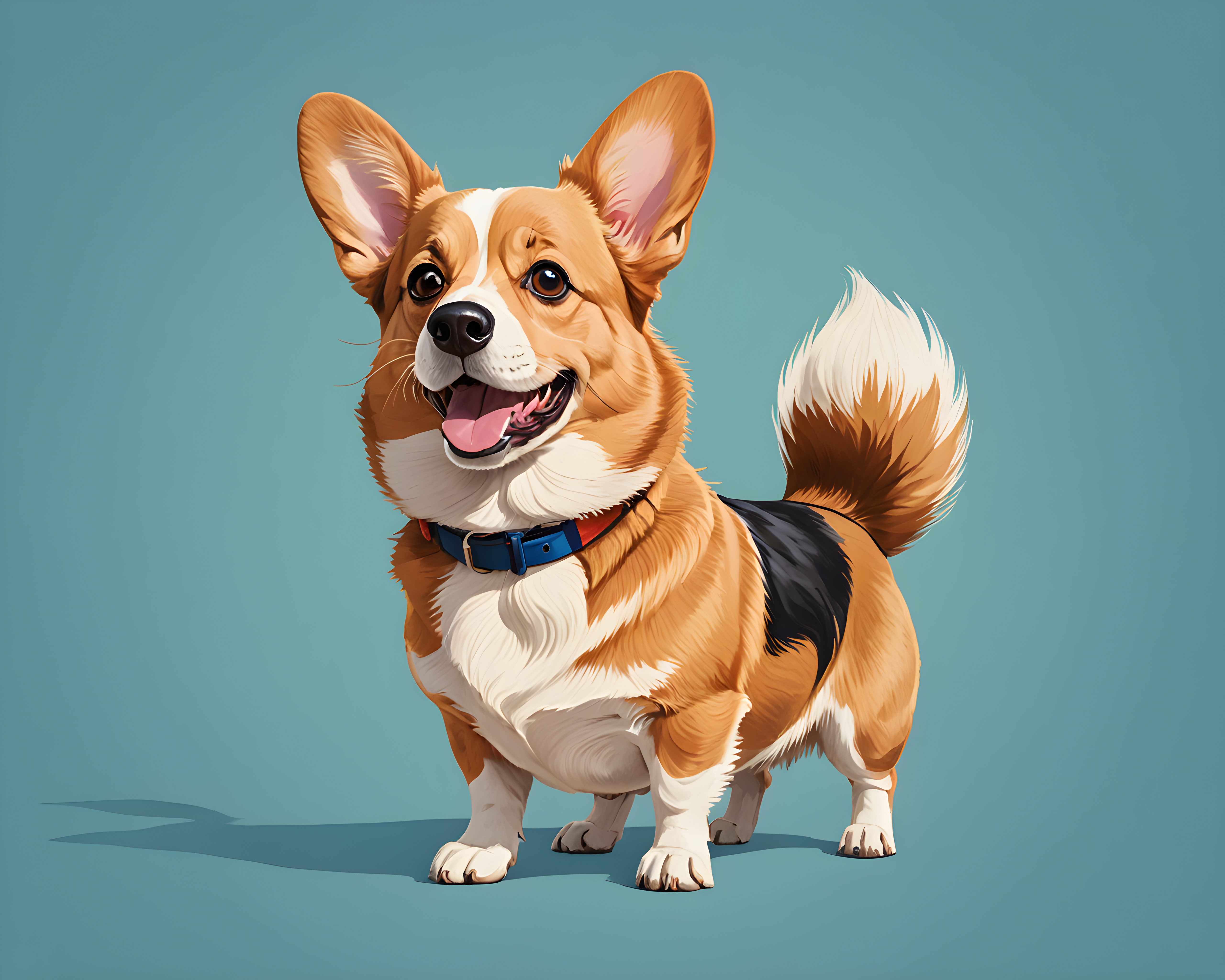 Pixar Style Corgi — Funny (Aesthetic)