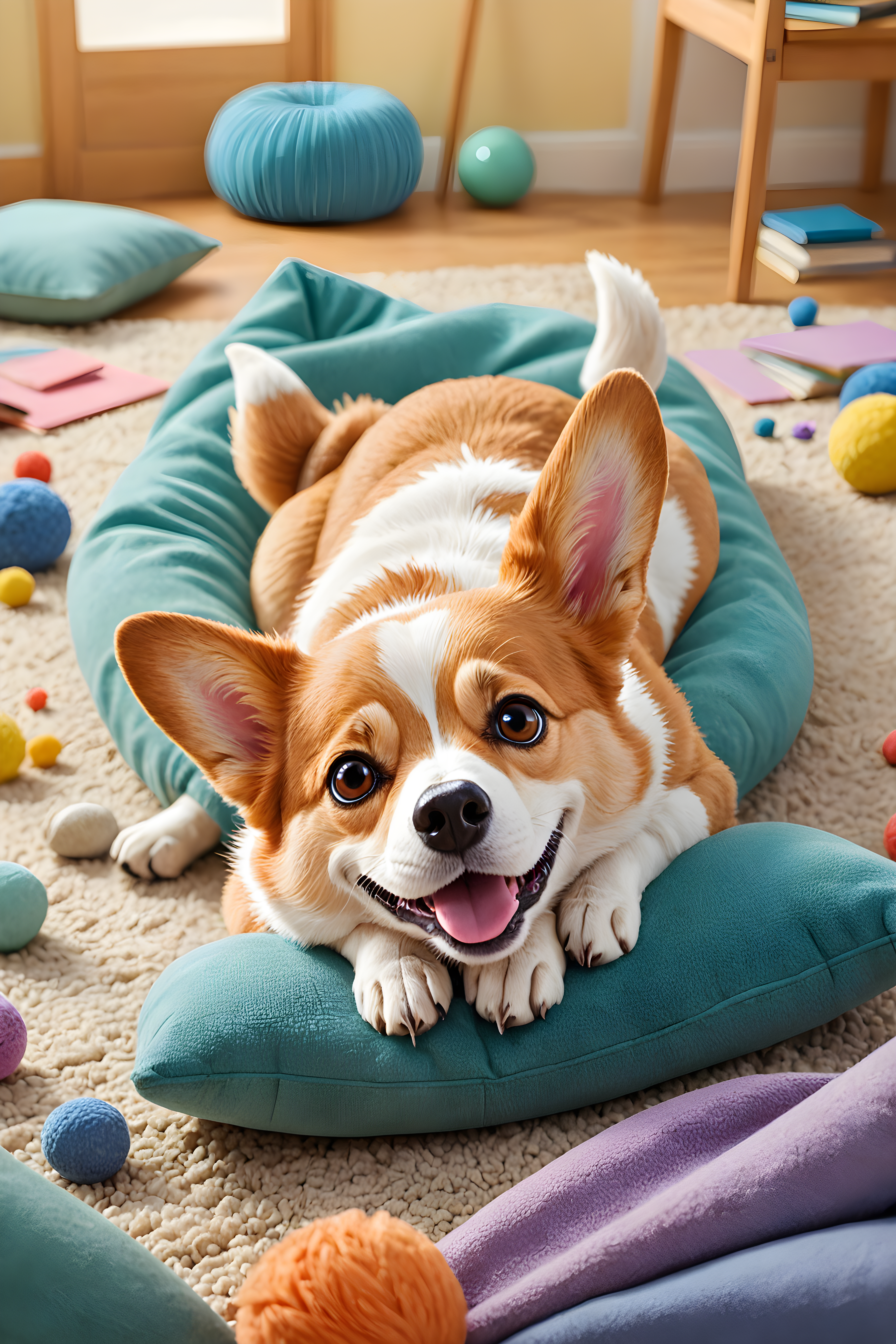 Pixar Style Corgi — Funny (Fantasy)