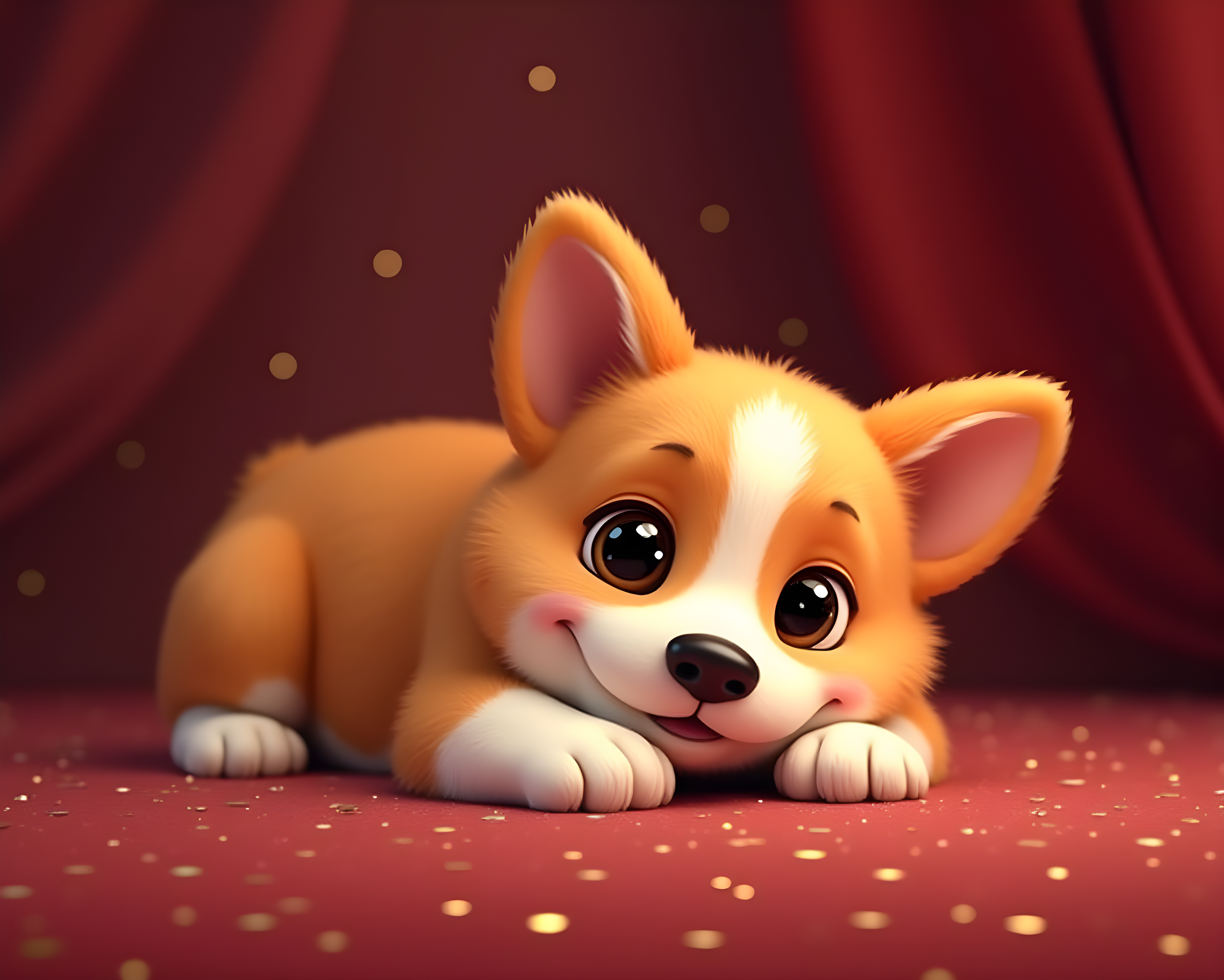 Pixar Style Corgi — Luxury (Cute)