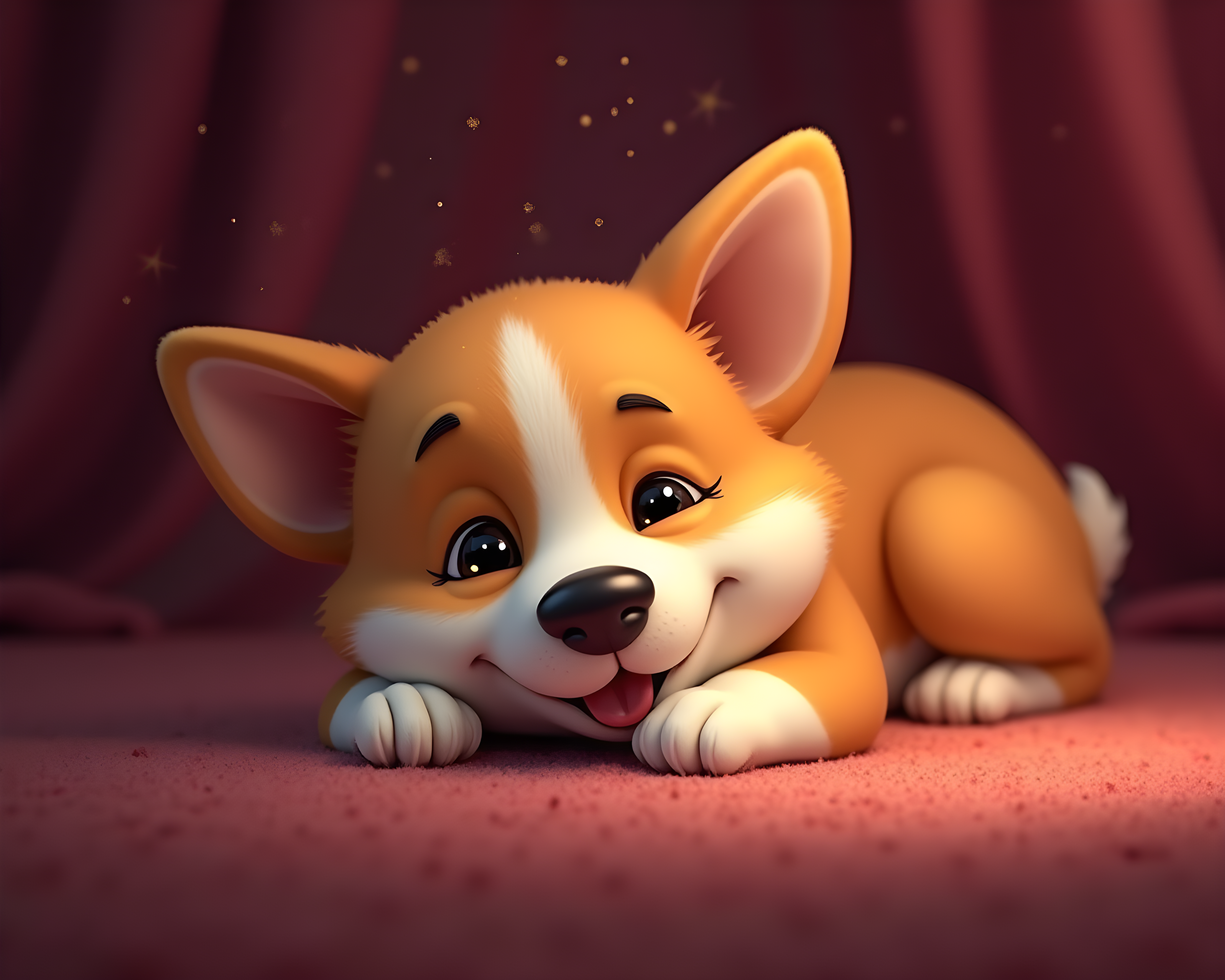 Pixar Style Corgi — Luxury (Fantasy)