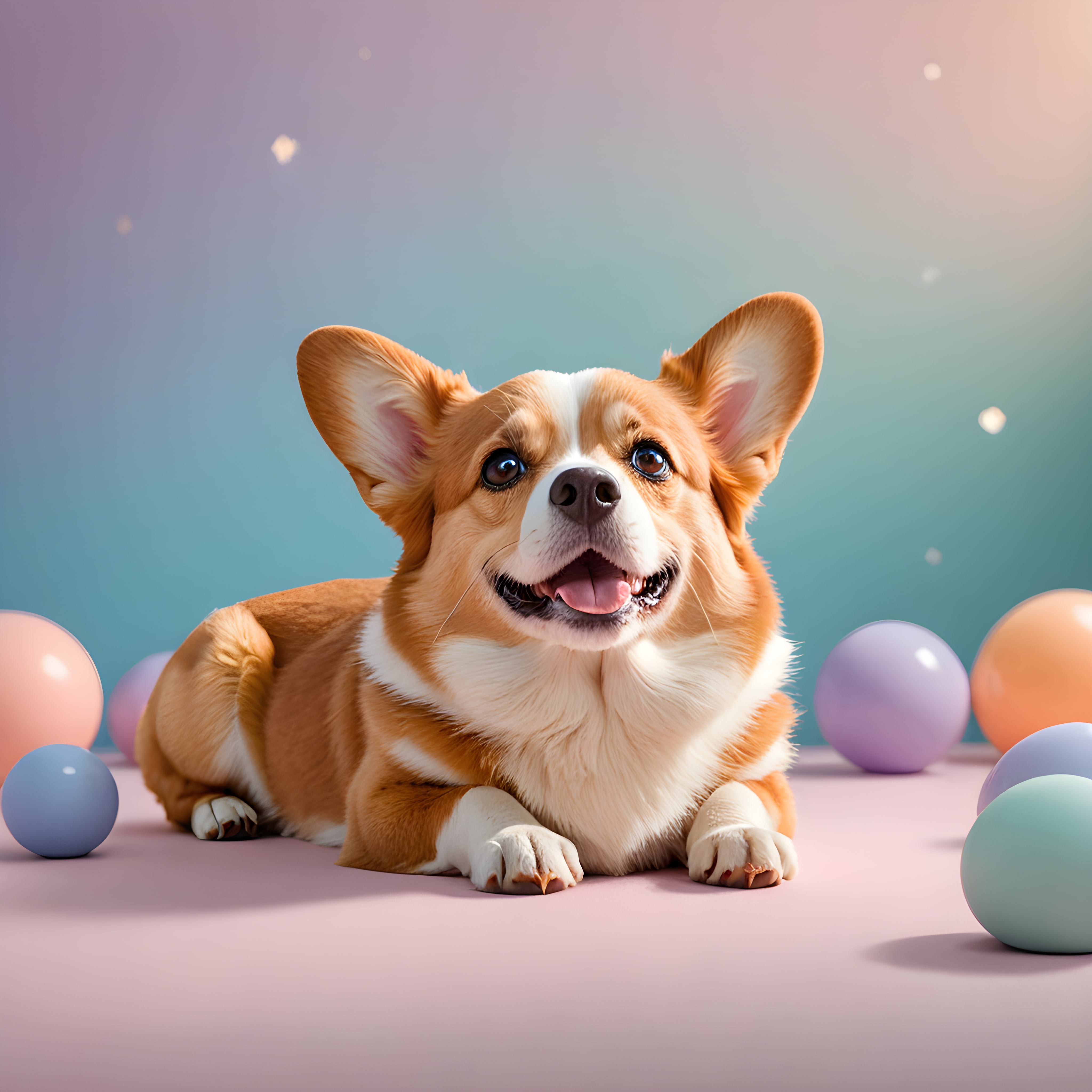 Pixar Style Corgi — Modern Aesthetic (Fantasy)