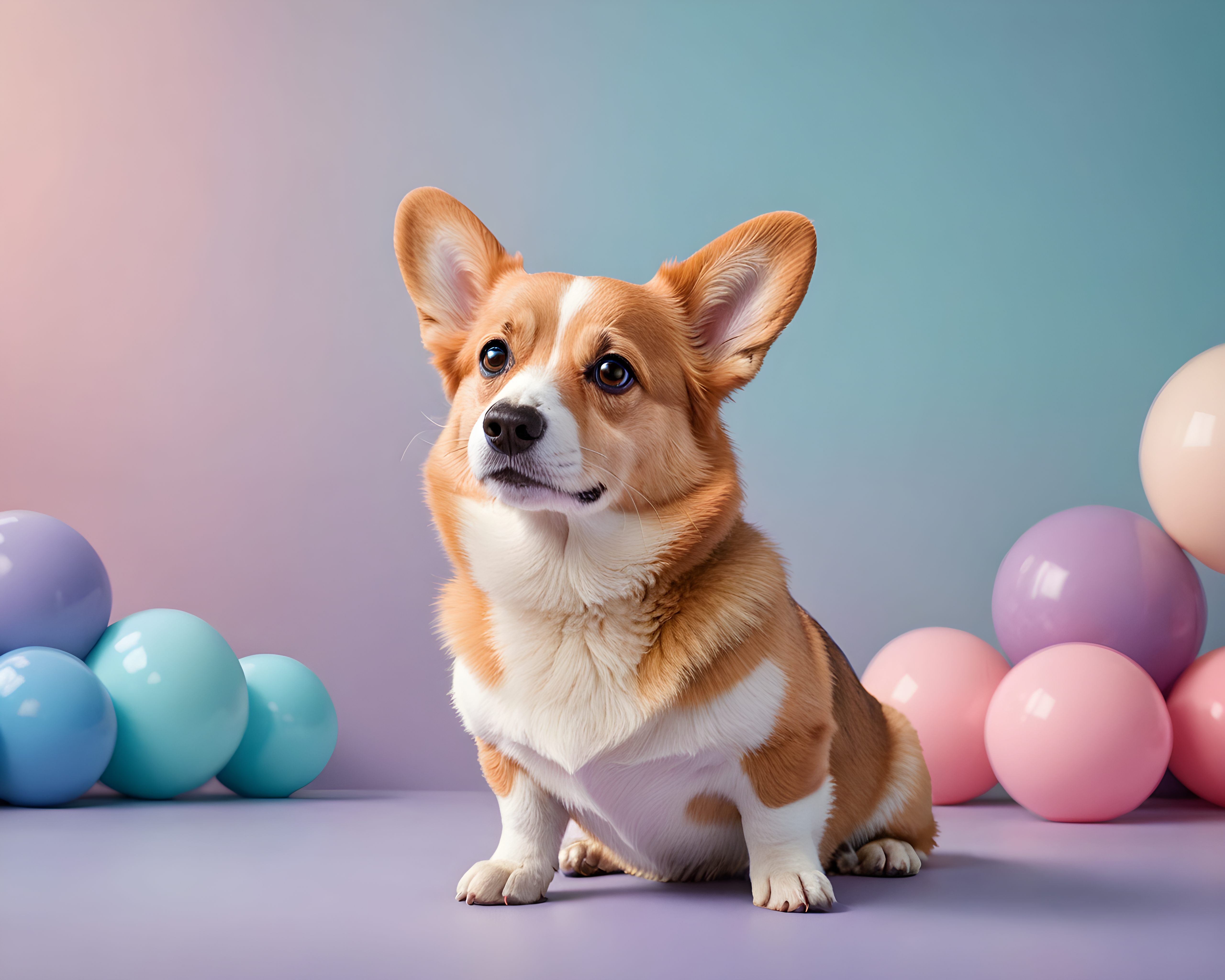 Pixar Style Corgi — Modern Aesthetic (Fantasy)