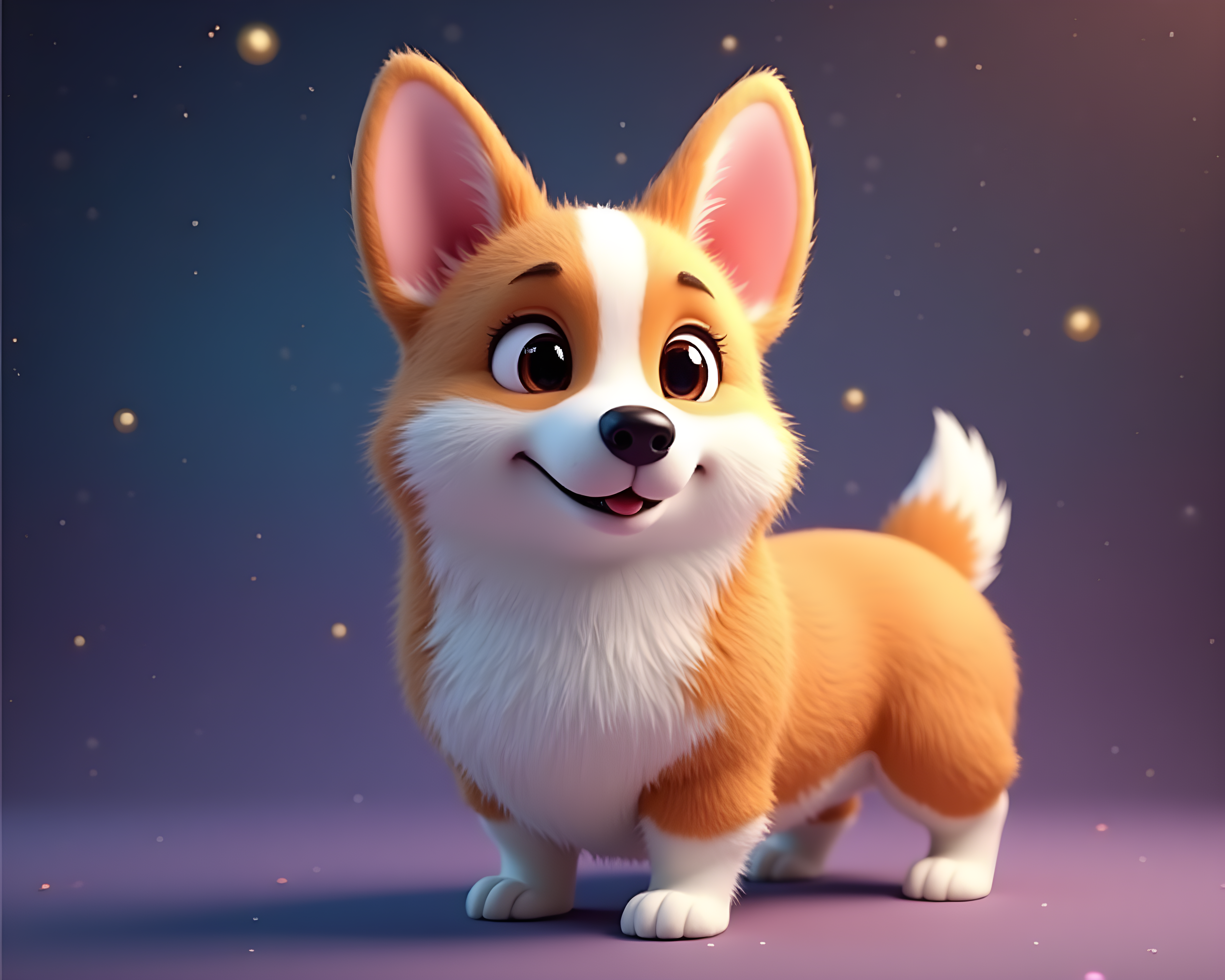 Pixar Style Corgi — Realistic (Fantasy)