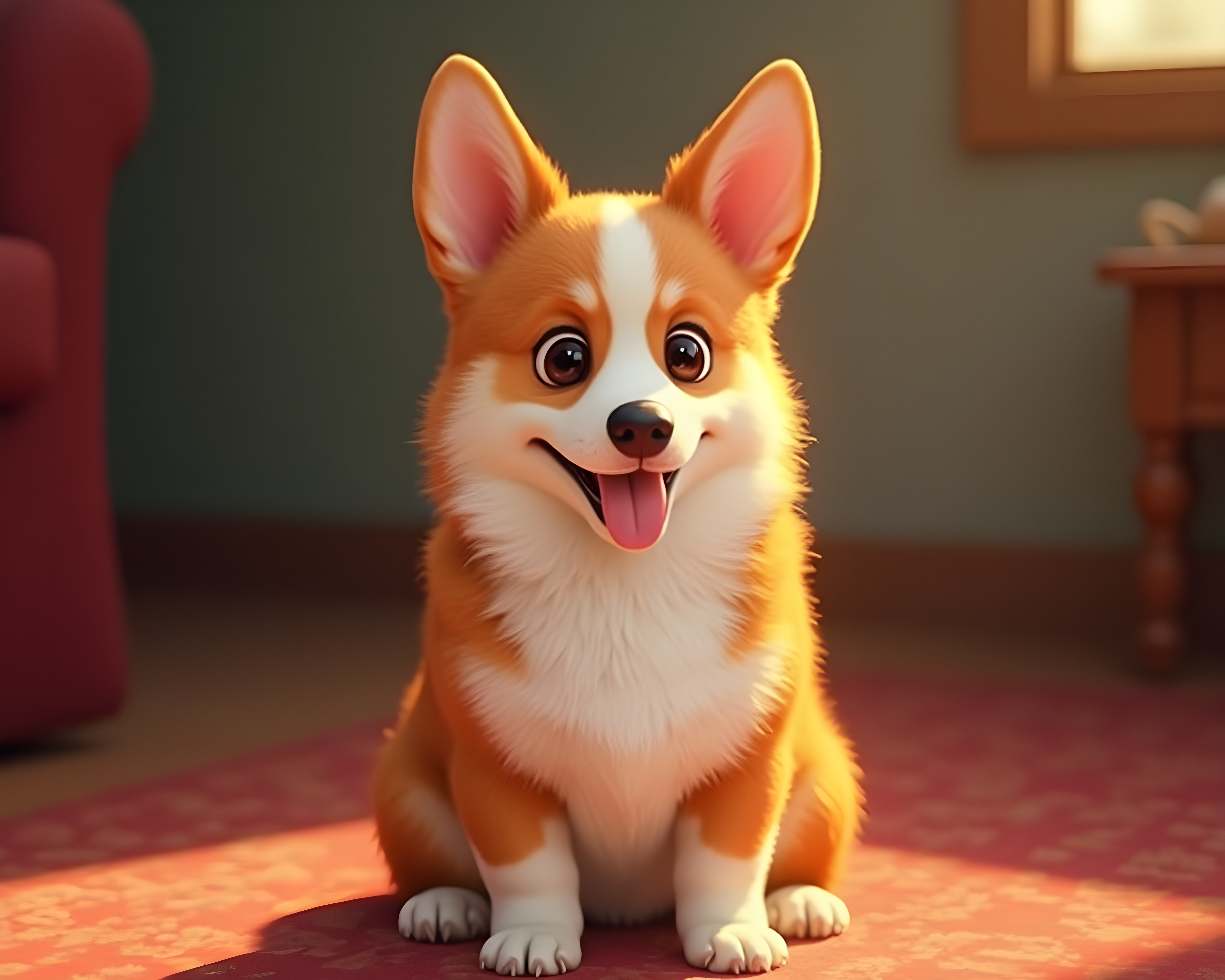 Pixar Style Corgi — Realistic (Luxury)