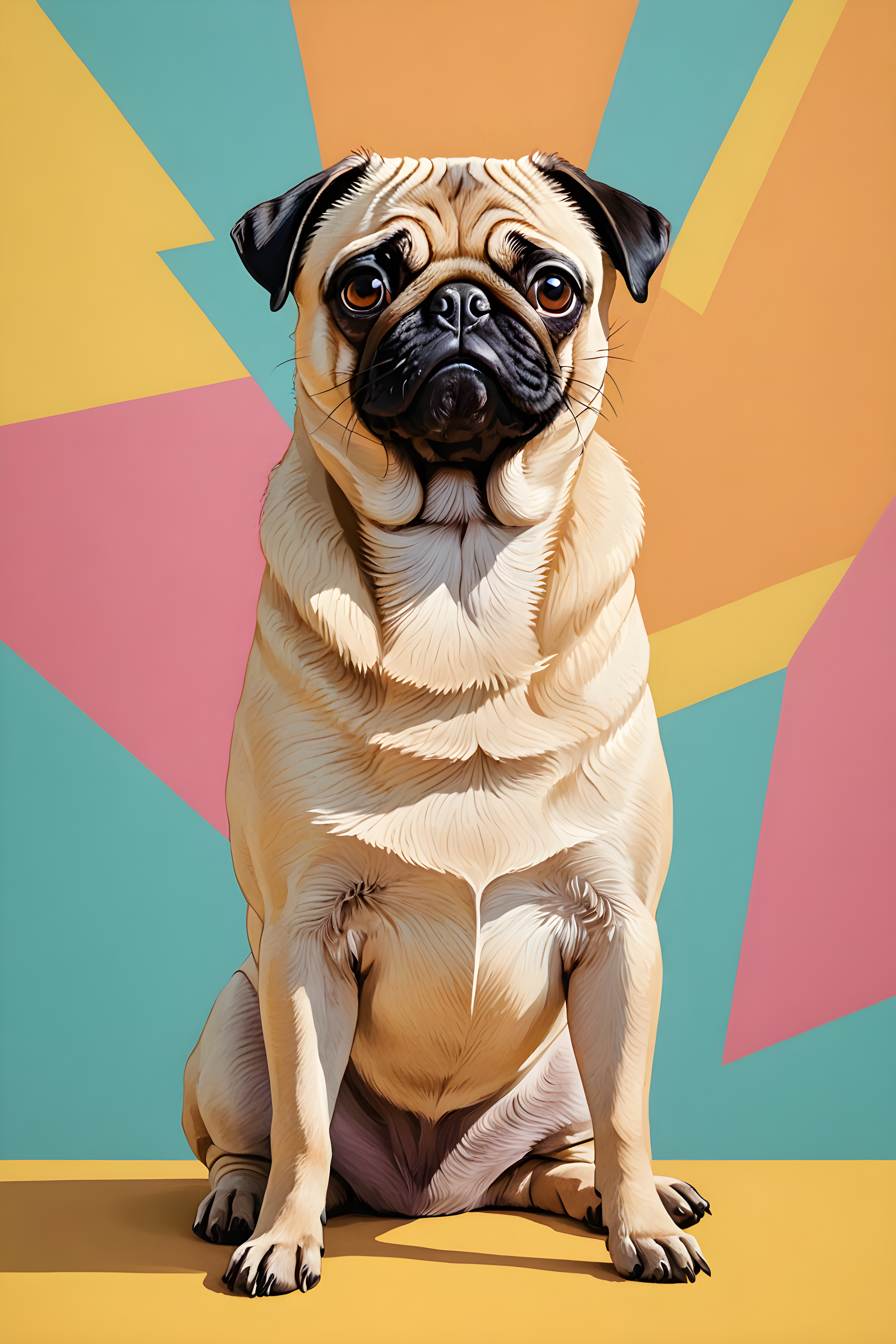Pop Art Pug — Funny (Fantasy)