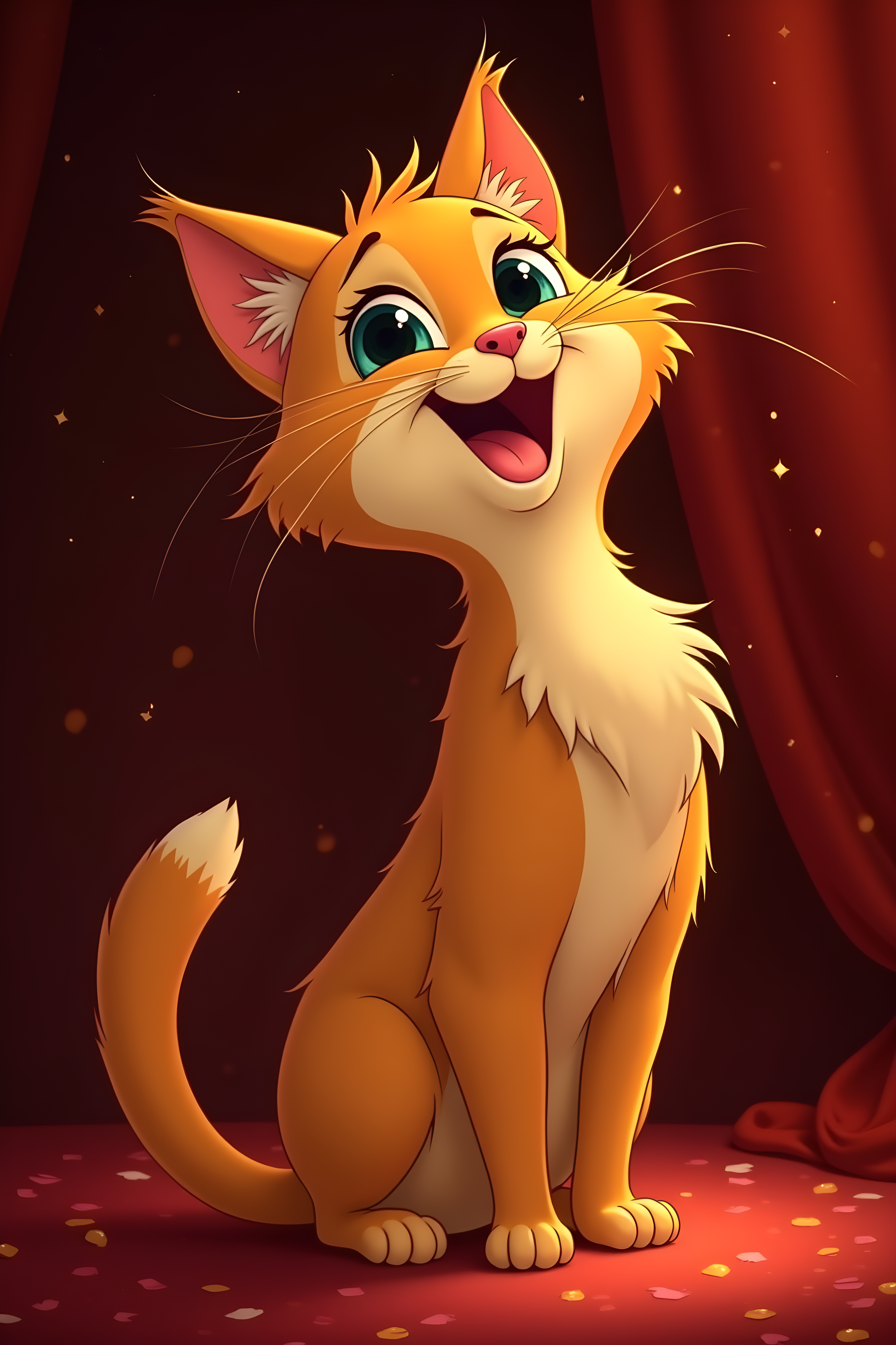 Studio Ghibli Cat — Luxury (Happy)
