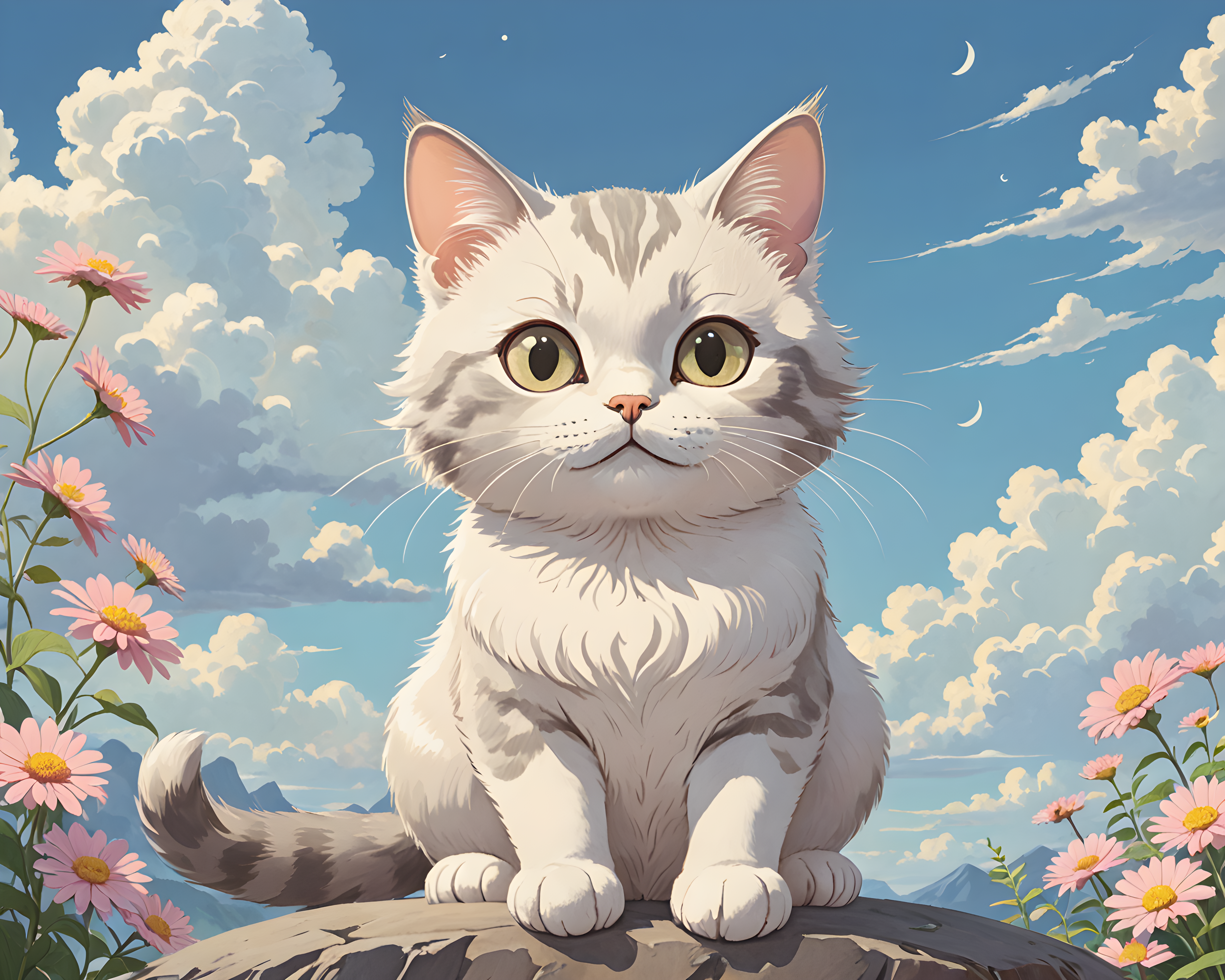 Studio Ghibli Cat — Nursery (Motivational)
