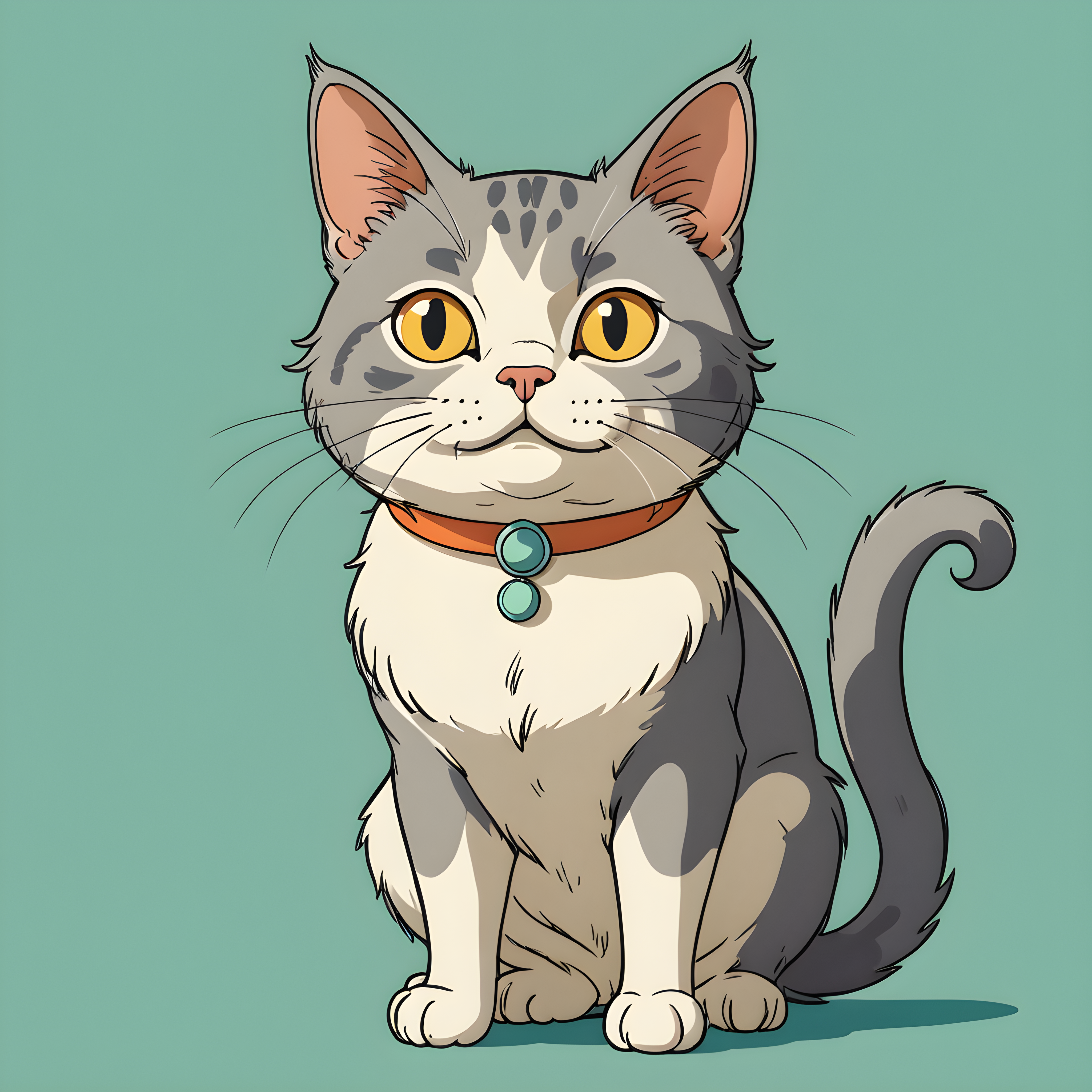 Studio Ghibli Cat — Retro (Savage)