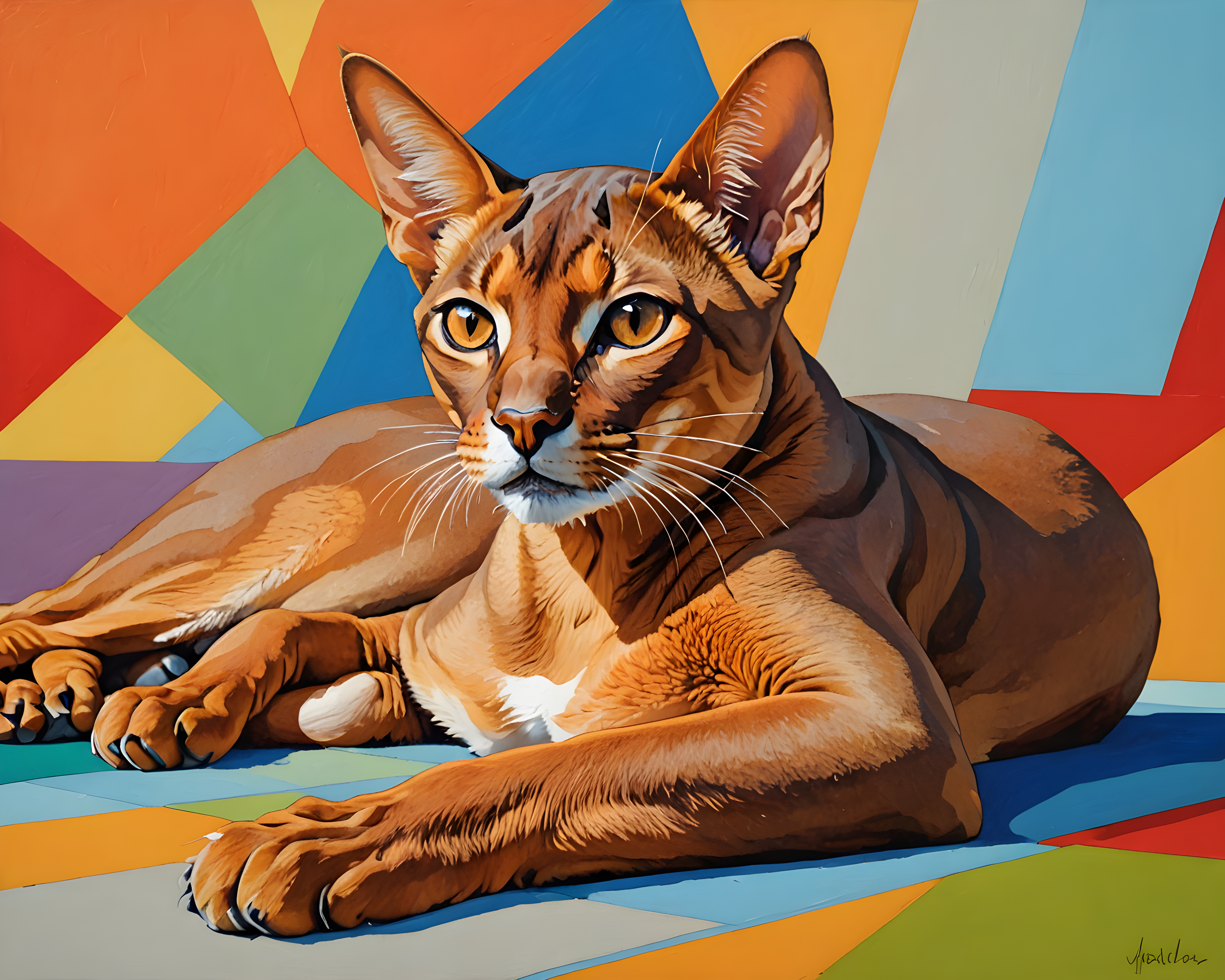 Abyssinian — Abstract (Savage)