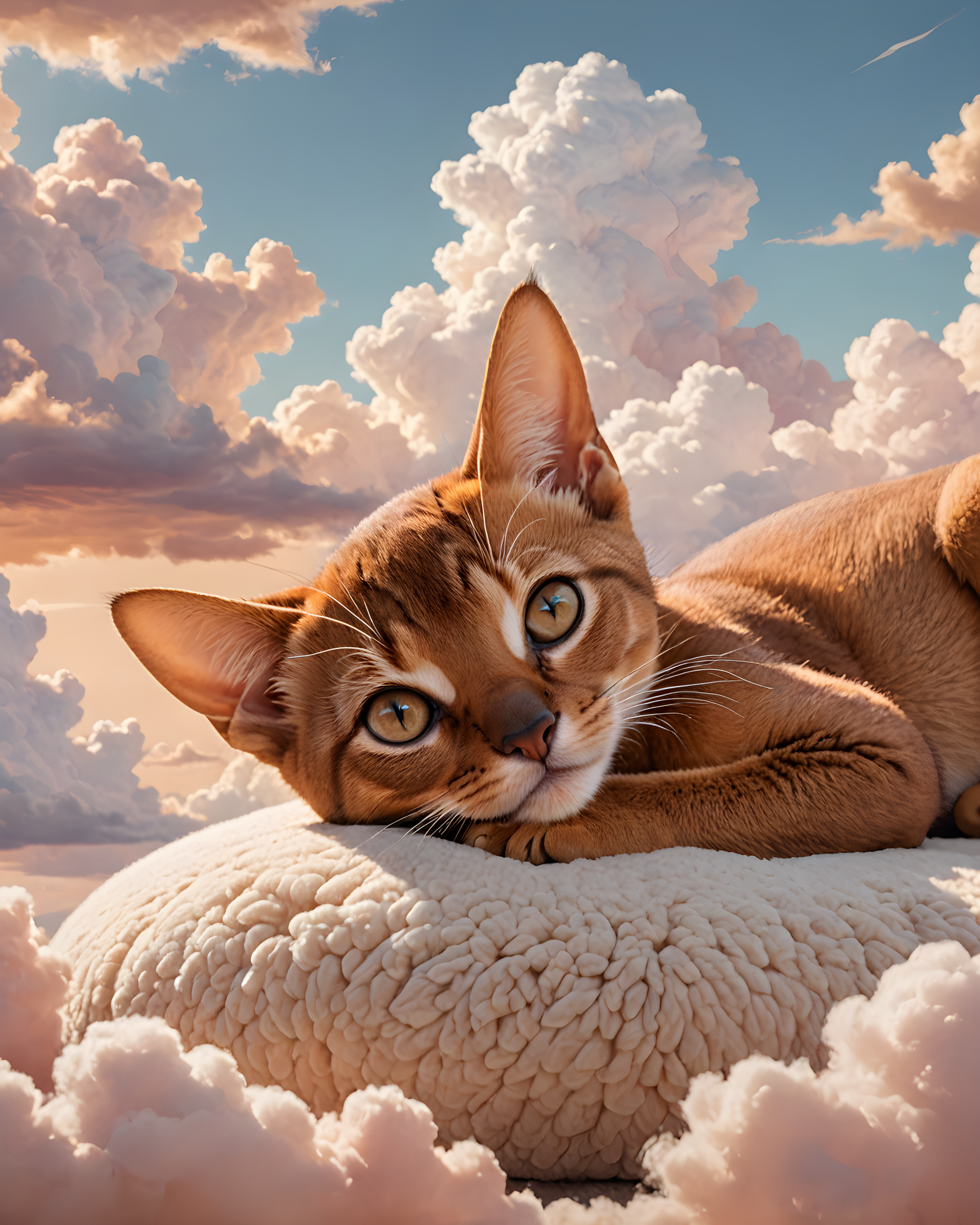 Abyssinian — Nursery (Motivational) — Wall Art (Printable) — Portrait 4×5