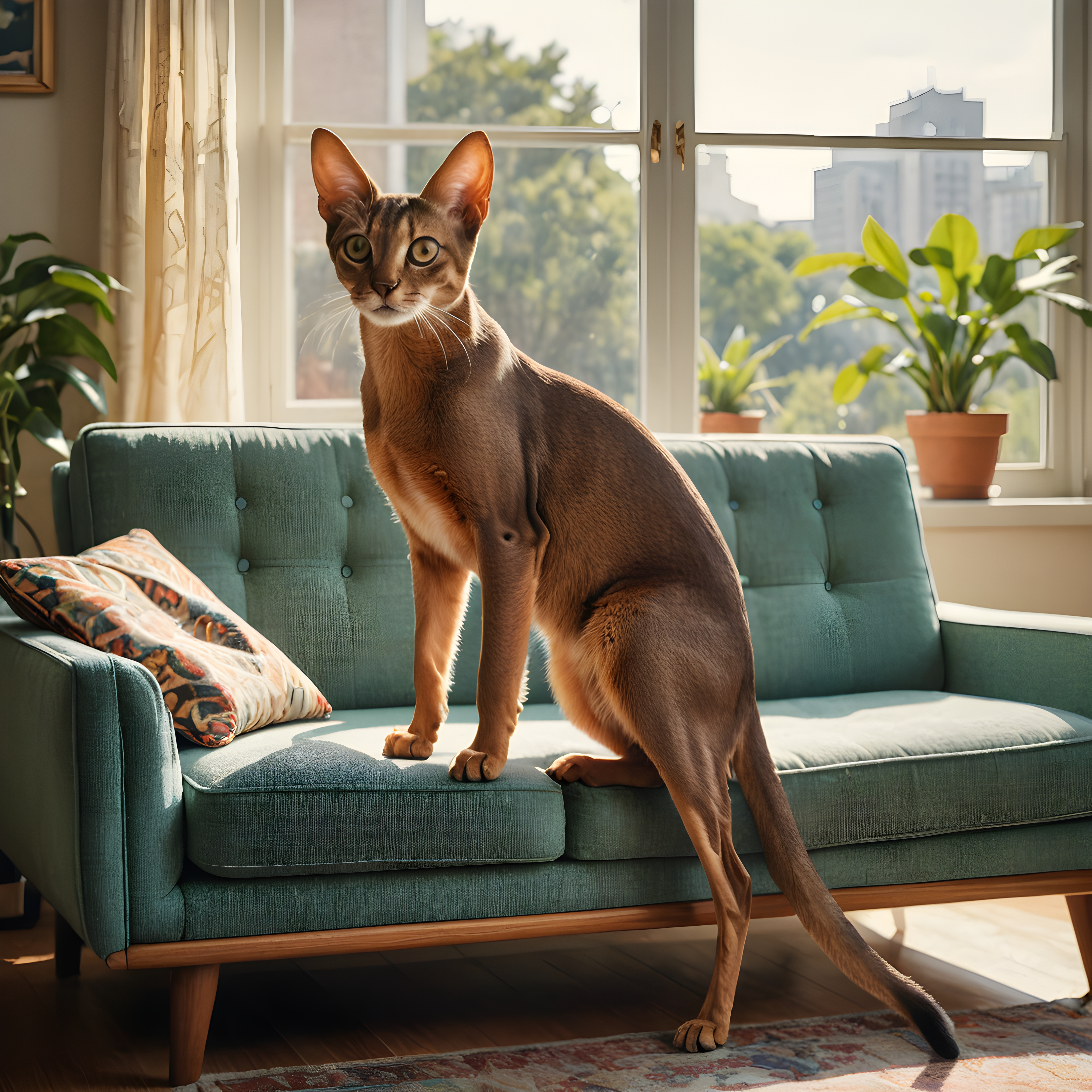 Abyssinian — Retro (Lifestyle)