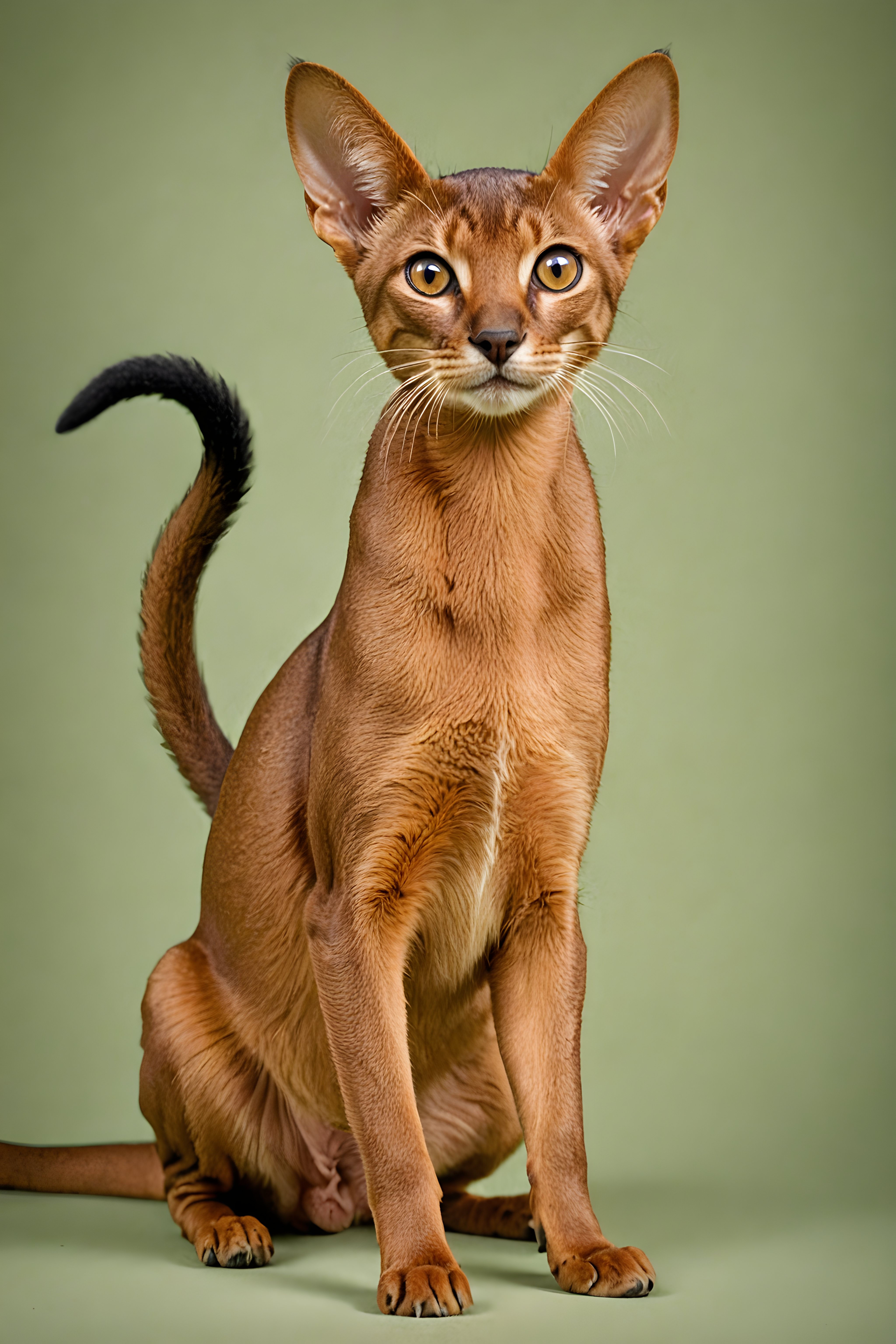 Abyssinian — Retro (Playful)