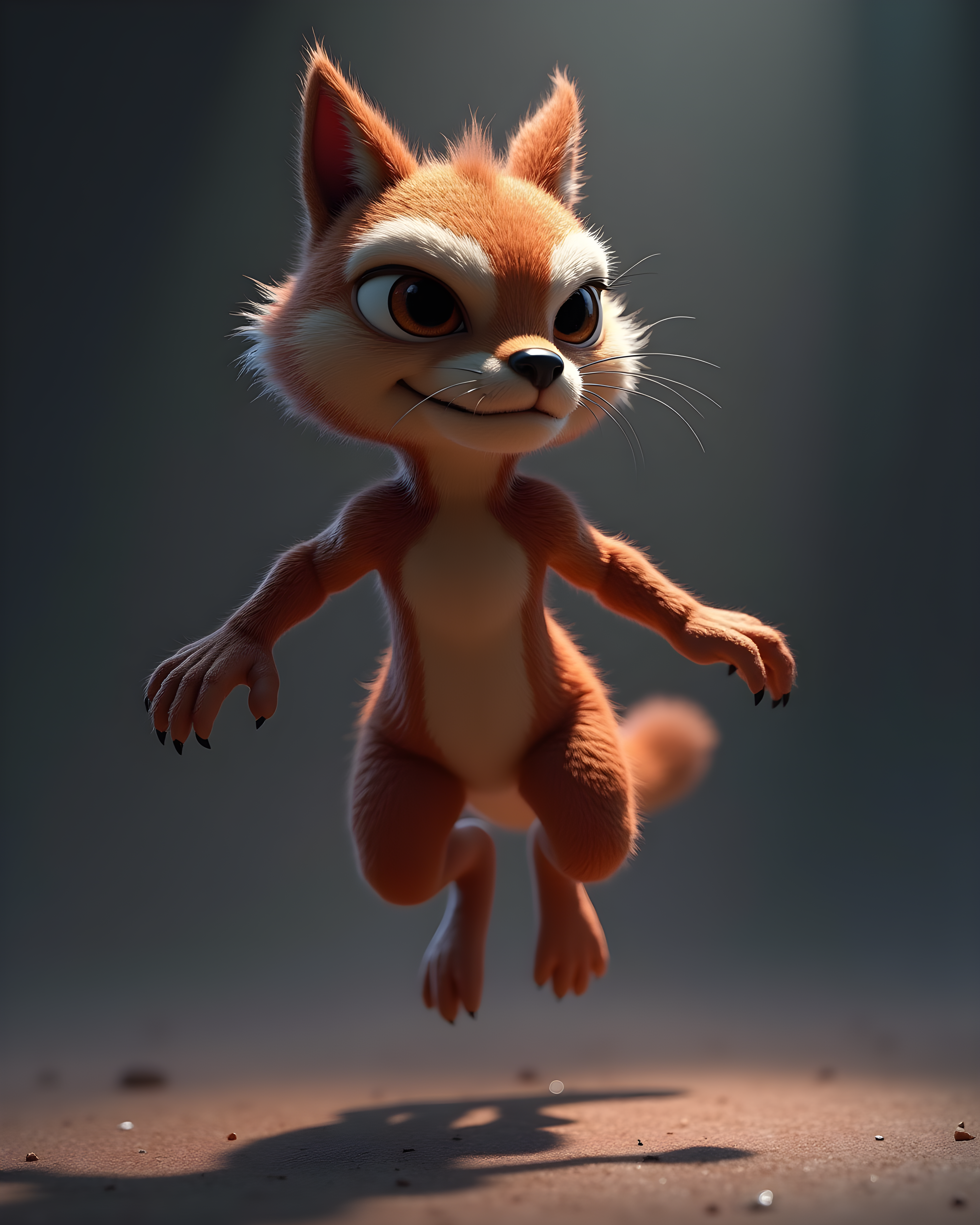 Abyssinian — 3D Render (Motivational)