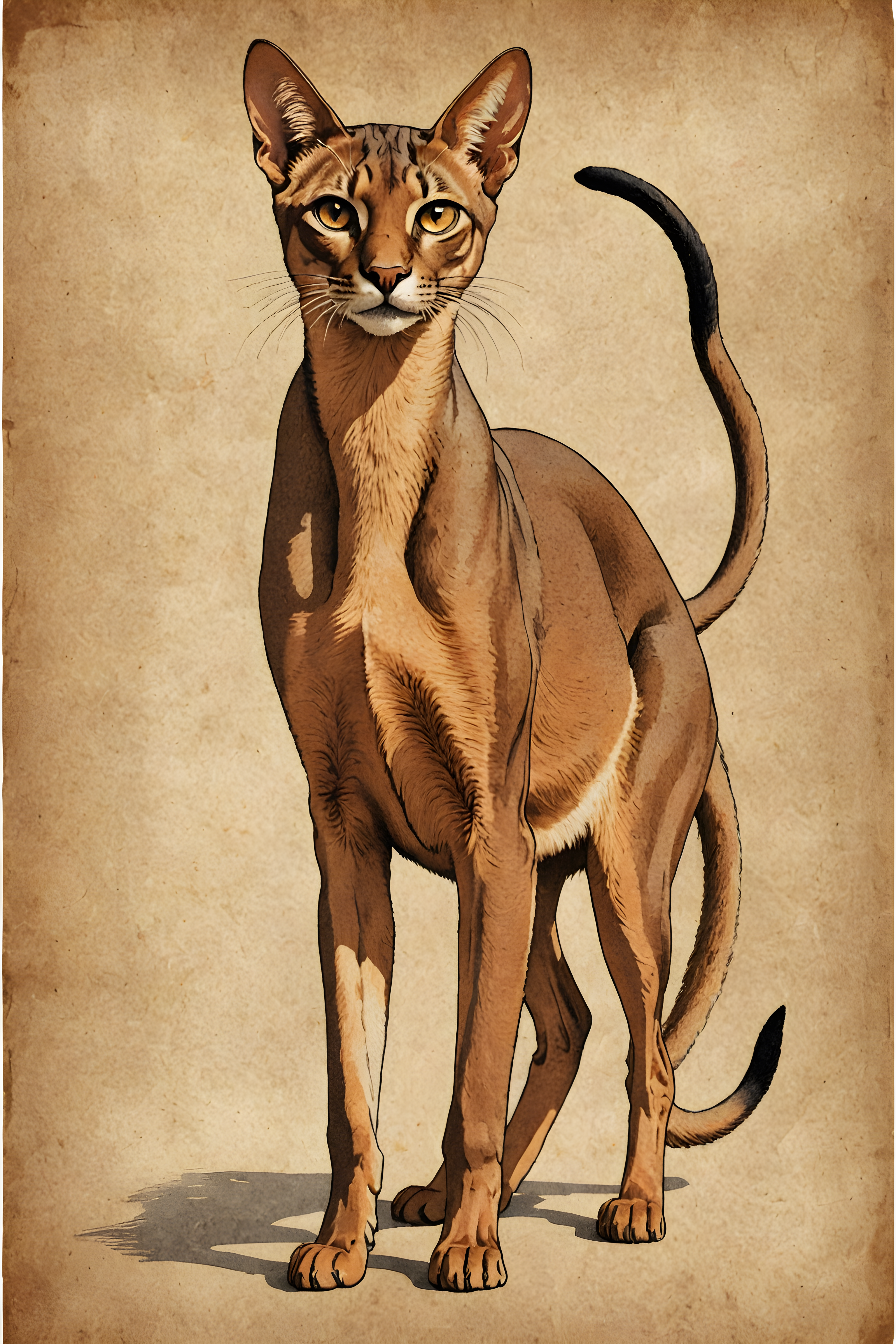 Abyssinian — Vintage Poster (Motivational)